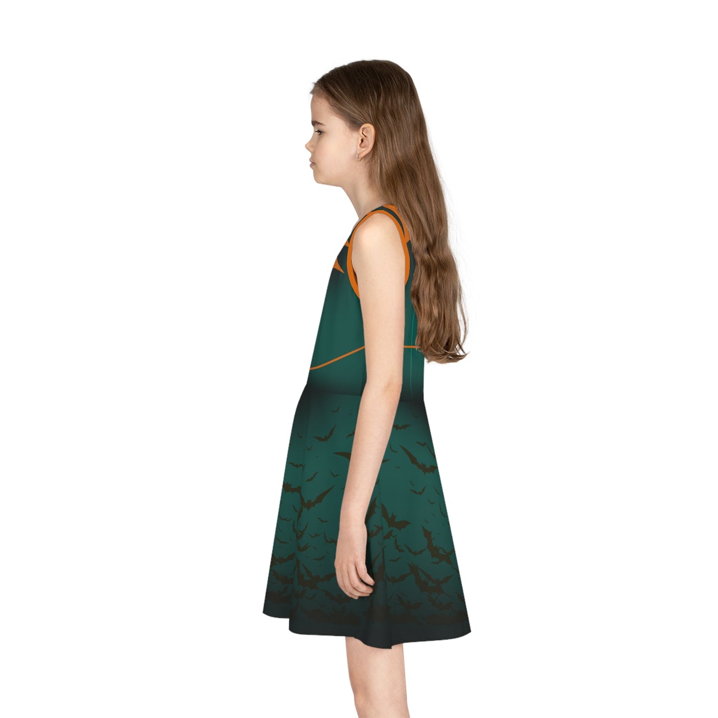 Boogie Bash Girls' Sleeveless Sundress All Over PrintAOPAOP Clothing#tag4##tag5##tag6#