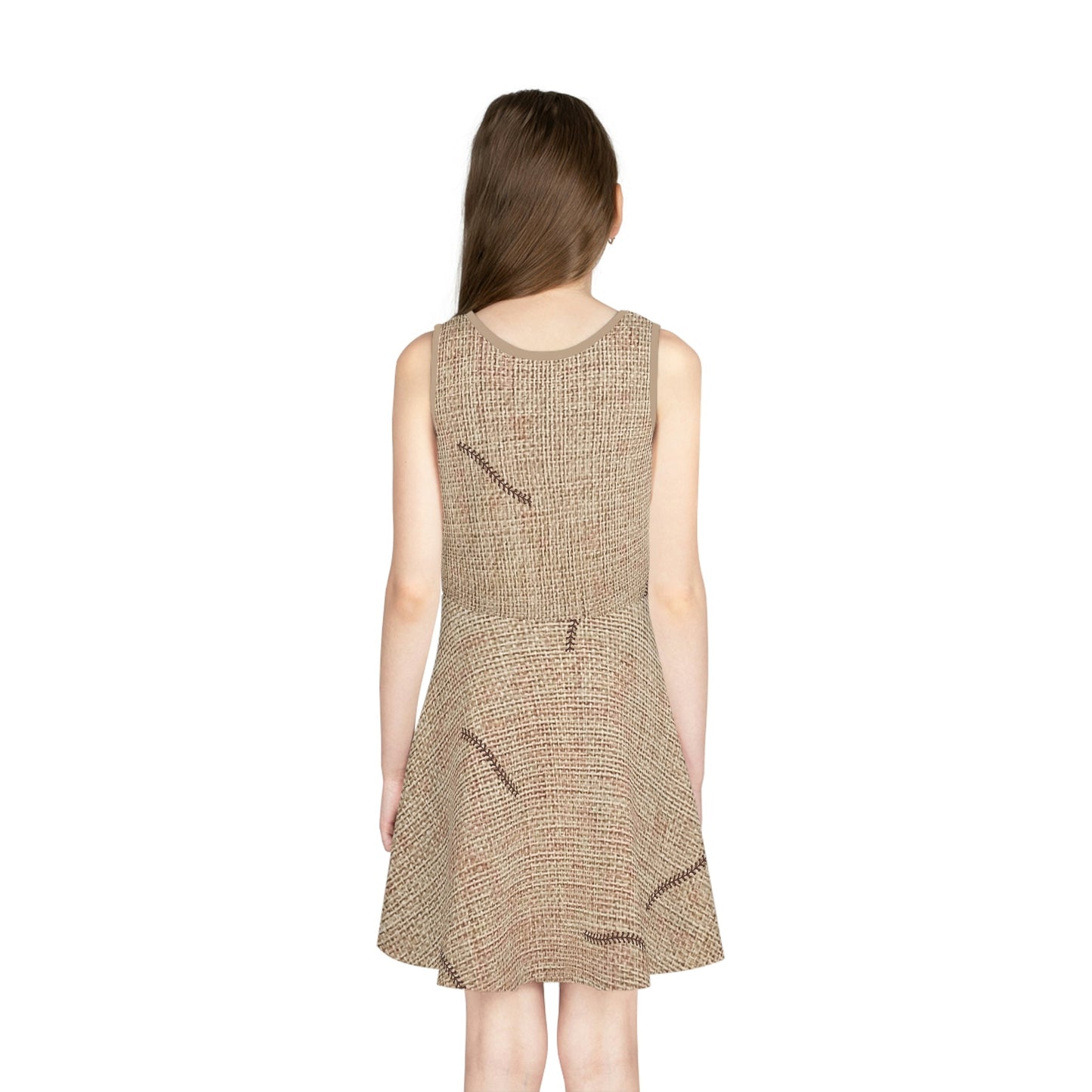 Boogie Man Girls' Sleeveless Sundress (AOP) All Over PrintAOPAOP Clothing#tag4##tag5##tag6#