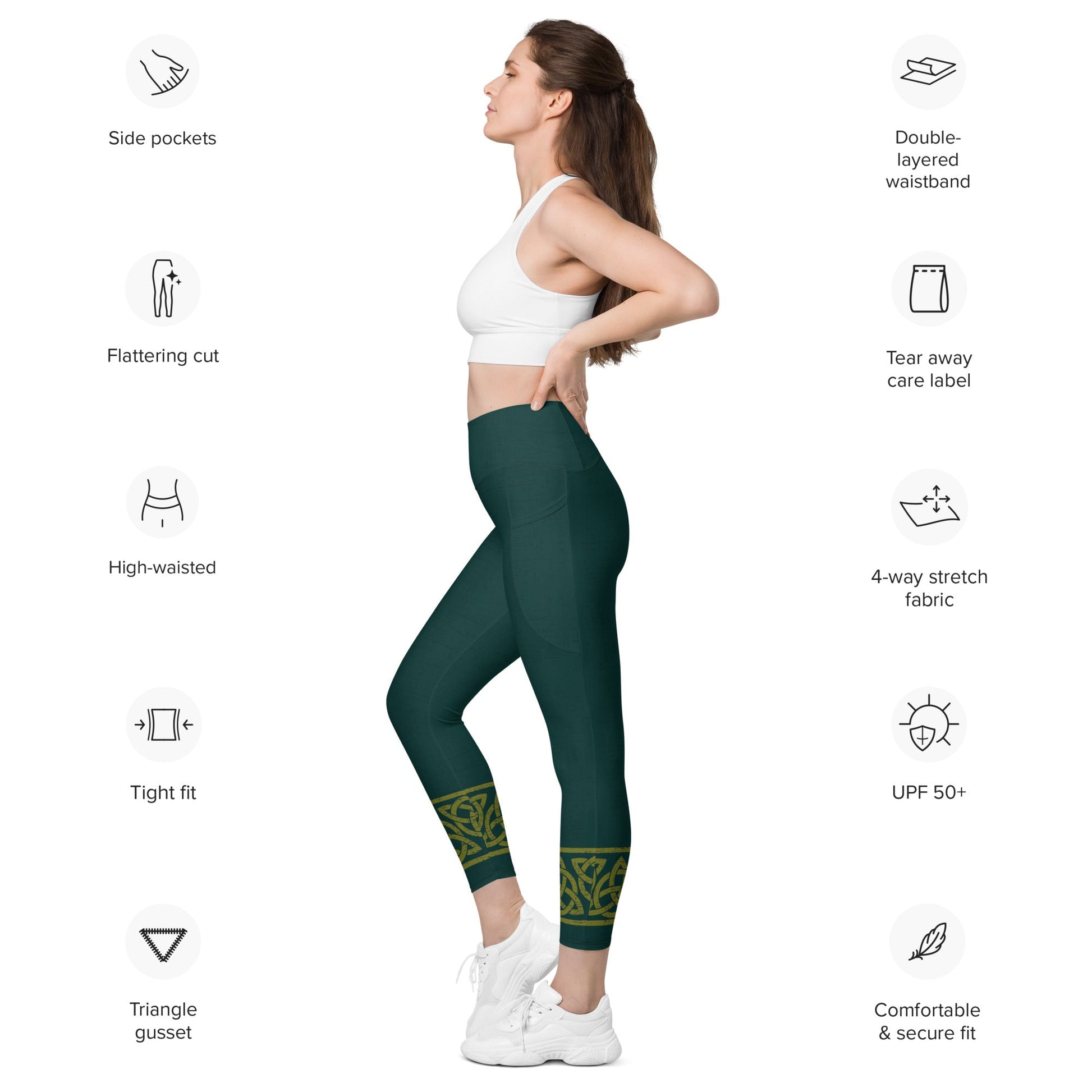 Brave Inspired Merida Leggings with pockets – Wrong Lever Clothing