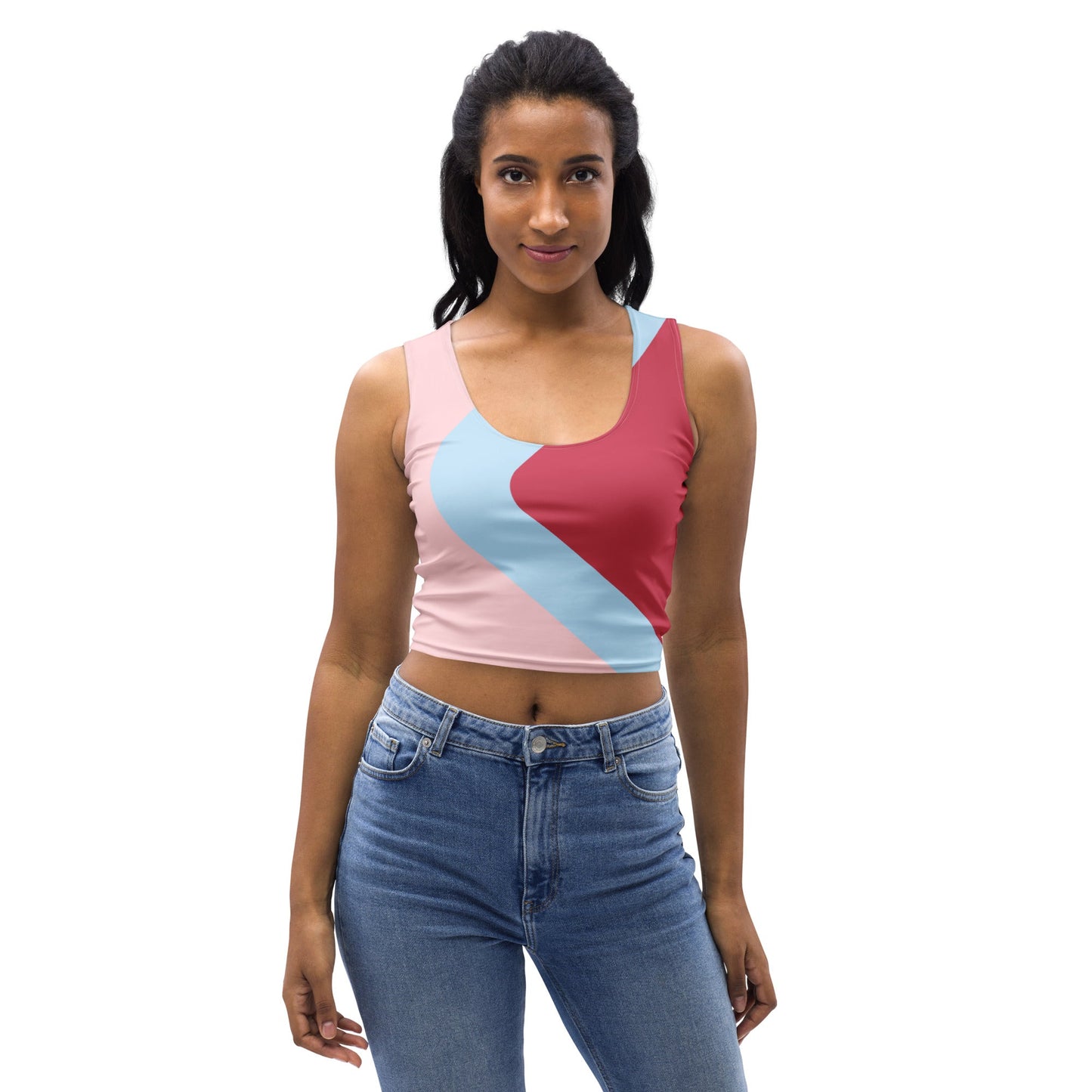 Bubblegum Wall Crop Top adult crop topbubblegum wallWrong Lever Clothing