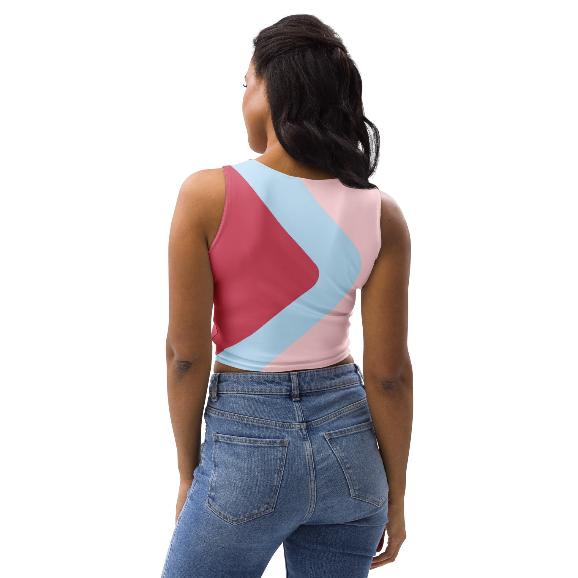 Bubblegum Wall Crop Top adult crop topbubblegum wallWrong Lever Clothing