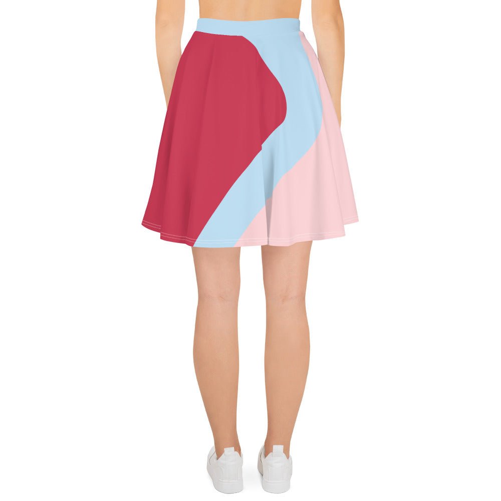 Bubblegum Wall Skater Skirt bubblegum walldisney adultWrong Lever Clothing
