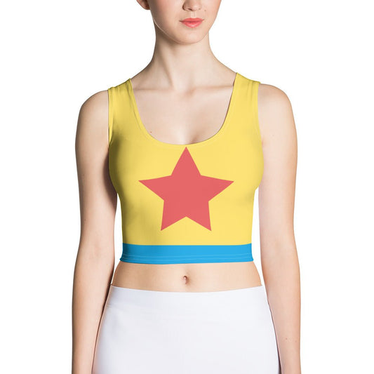 Cartoon Ball Crop Top active wearboo to youcartoon style#tag4##tag5##tag6#