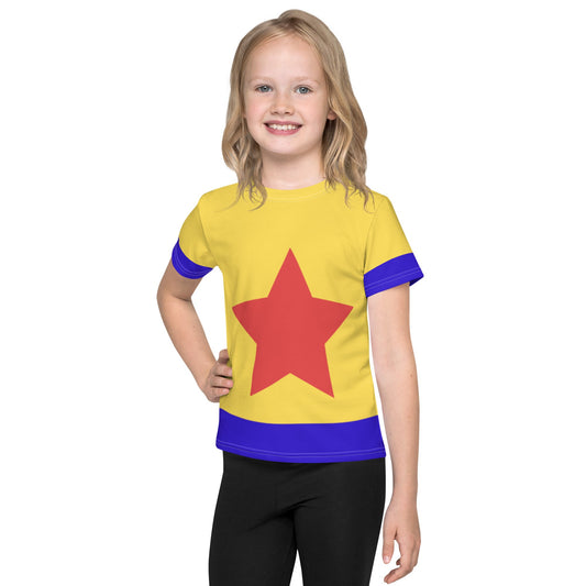 Cartoon Ball Kids crew neck t-shirt happiness is addictive#tag4##tag5##tag6#