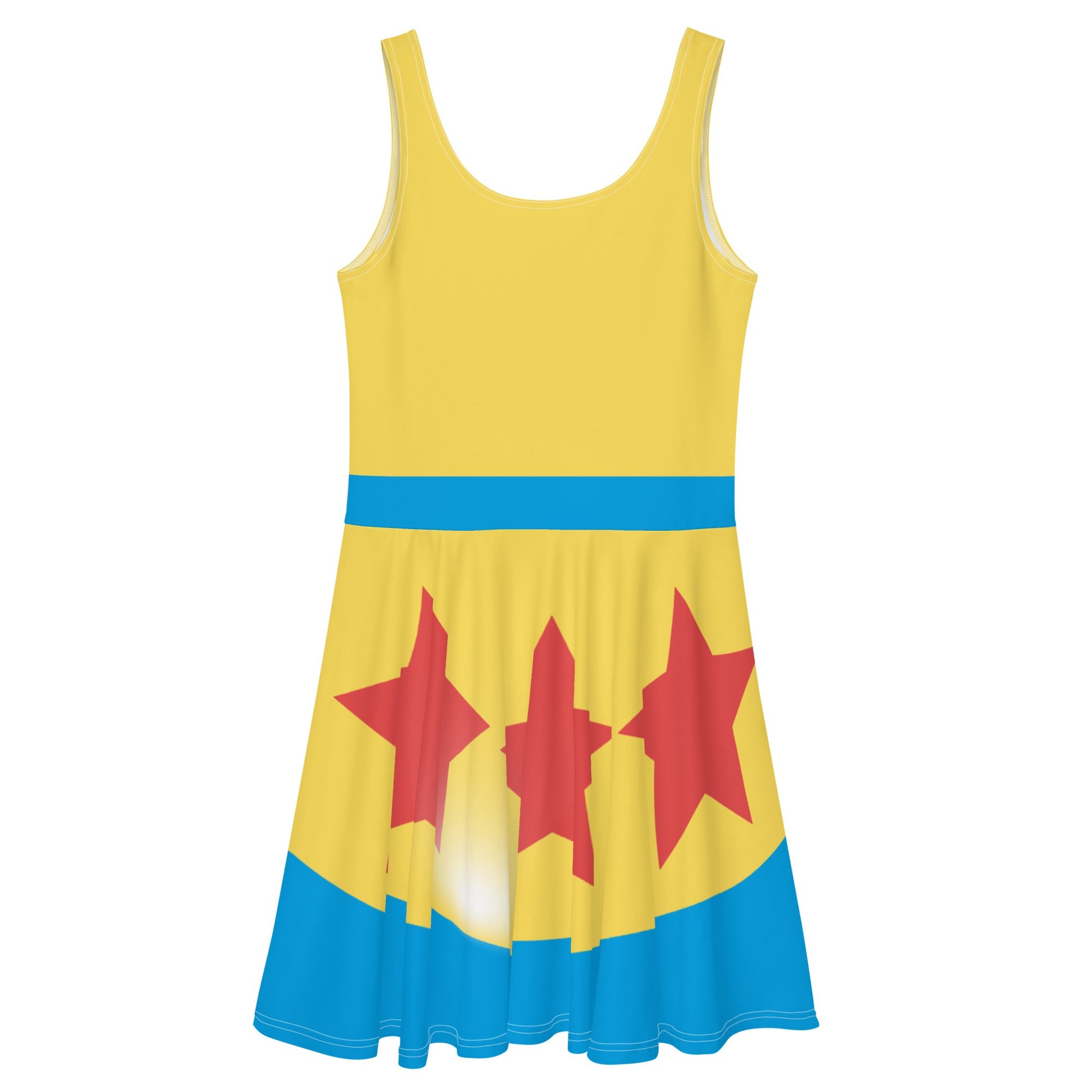 Cartoon Ball Skater Dress active wearboo to youcartoon style#tag4##tag5##tag6#