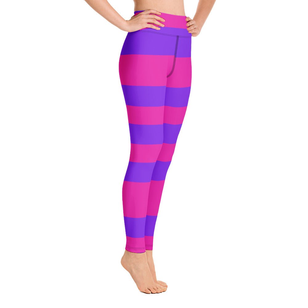 Cheshire Cat Yoga Leggings alice costumeCheshire catcosplay#tag4##tag5##tag6#