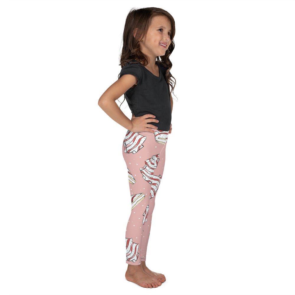 Christmas Cake Kid's Leggings cake leggingschildrens holidayLittle Lady Shay Boutique