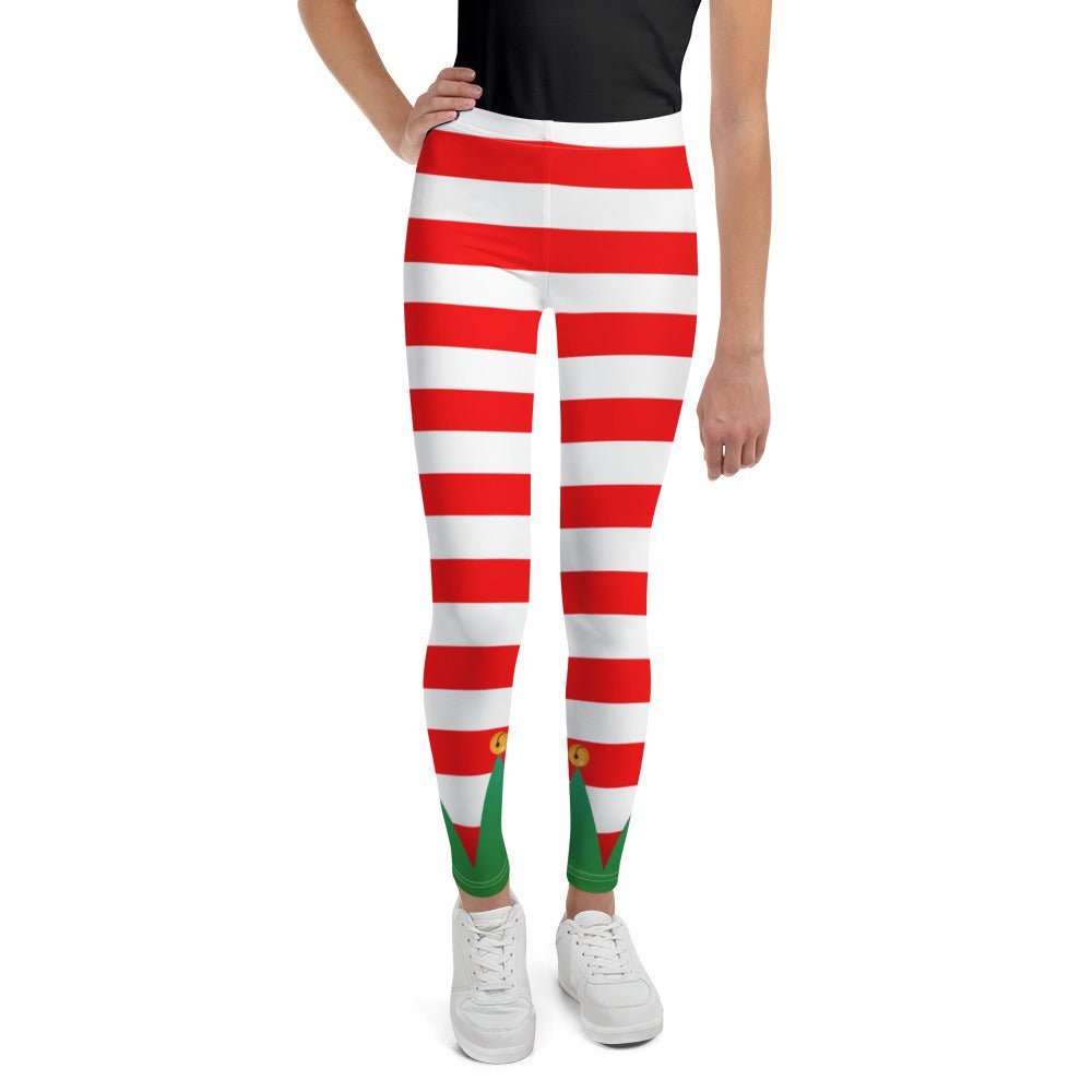 Christmas Elf Youth Leggings christmas elfchristmas elf stylechristmas pageant#tag4##tag5##tag6#