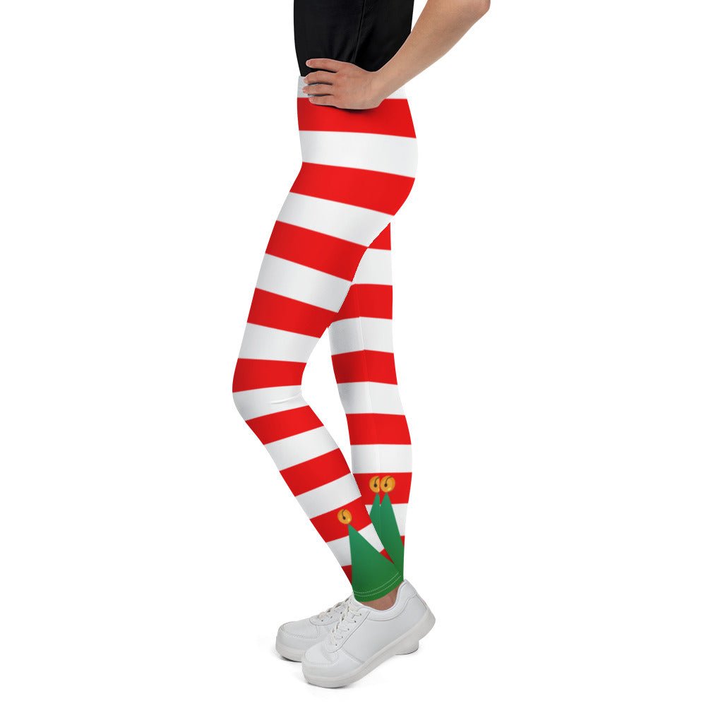 Christmas Elf Youth Leggings christmas elfchristmas elf stylechristmas pageant#tag4##tag5##tag6#