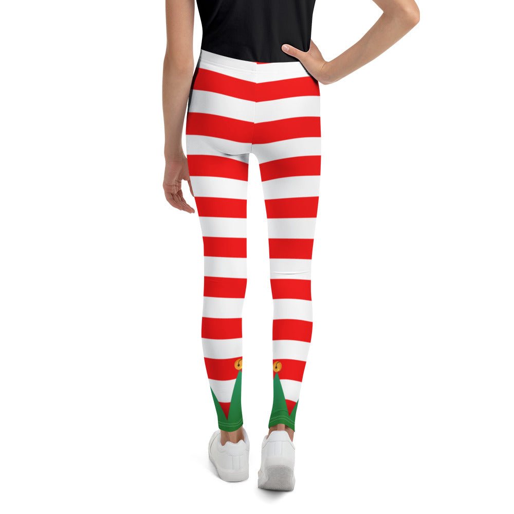 Christmas Elf Youth Leggings christmas elfchristmas elf stylechristmas pageant#tag4##tag5##tag6#