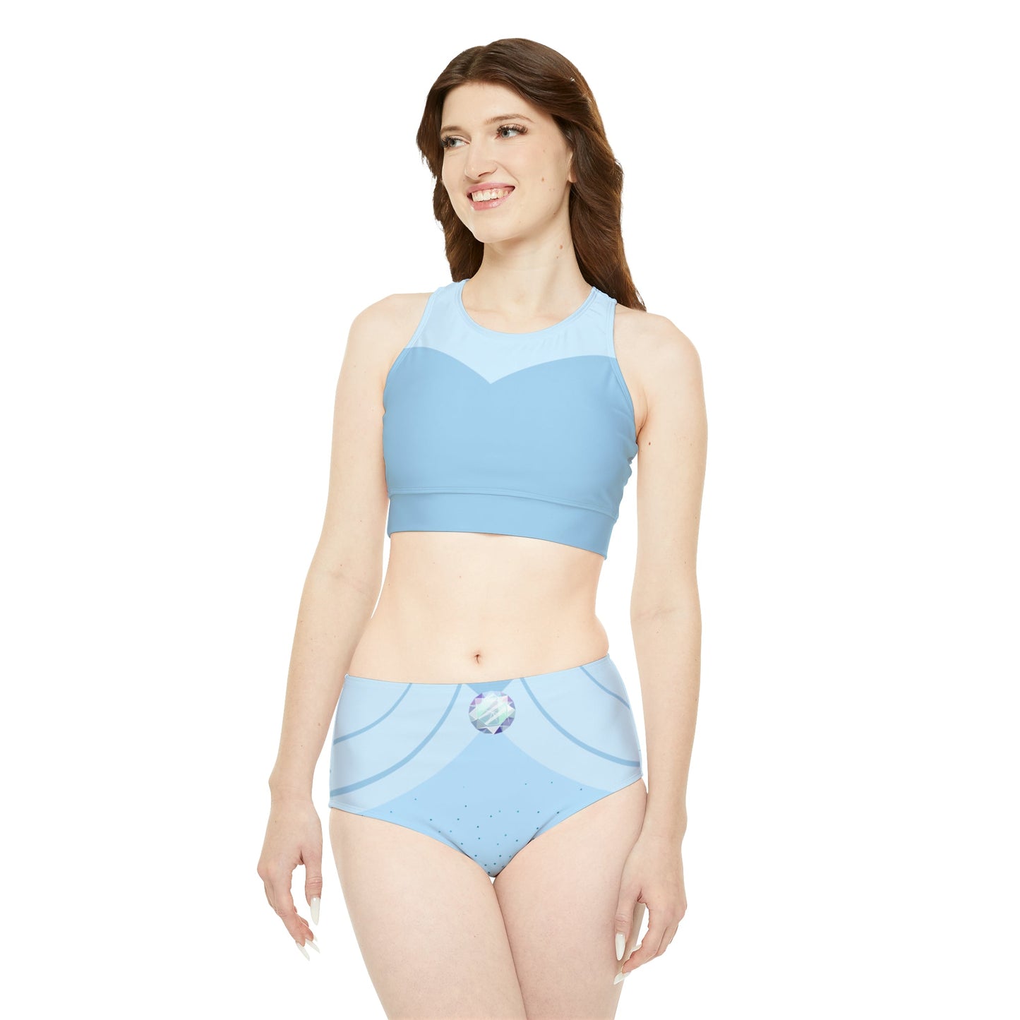 Cindy Sporty Bikini Set adult cinderellaadult cinderella styleSwim SuitWrong Lever Clothing