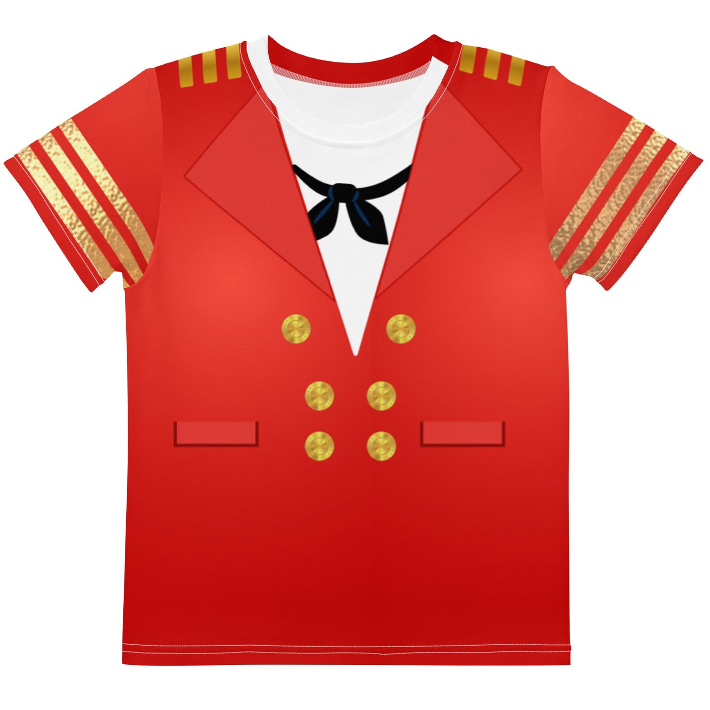 Cruise Captain Kids crew neck t-shirt captain minniechildrens cruise topKids T-ShirtLittle Lady Shay Boutique