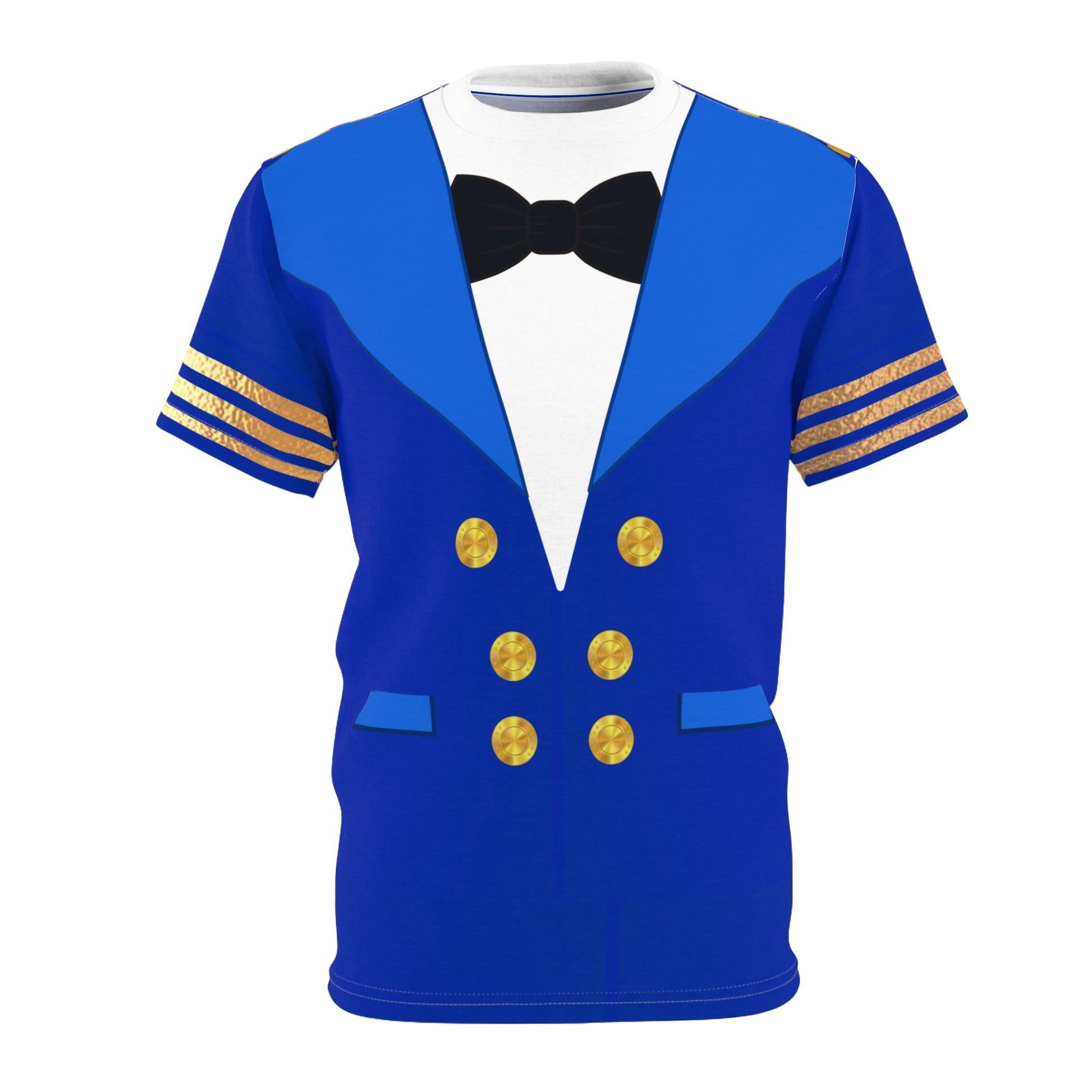 Cruise Captain Unisex Tee All Over PrintAOP ClothingAdult T-ShirtLittle Lady Shay Boutique