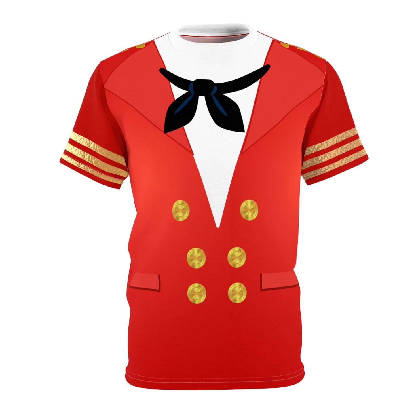 Cruise Line Captain Unisex Tee All Over PrintAOP ClothingAdult T-ShirtLittle Lady Shay Boutique