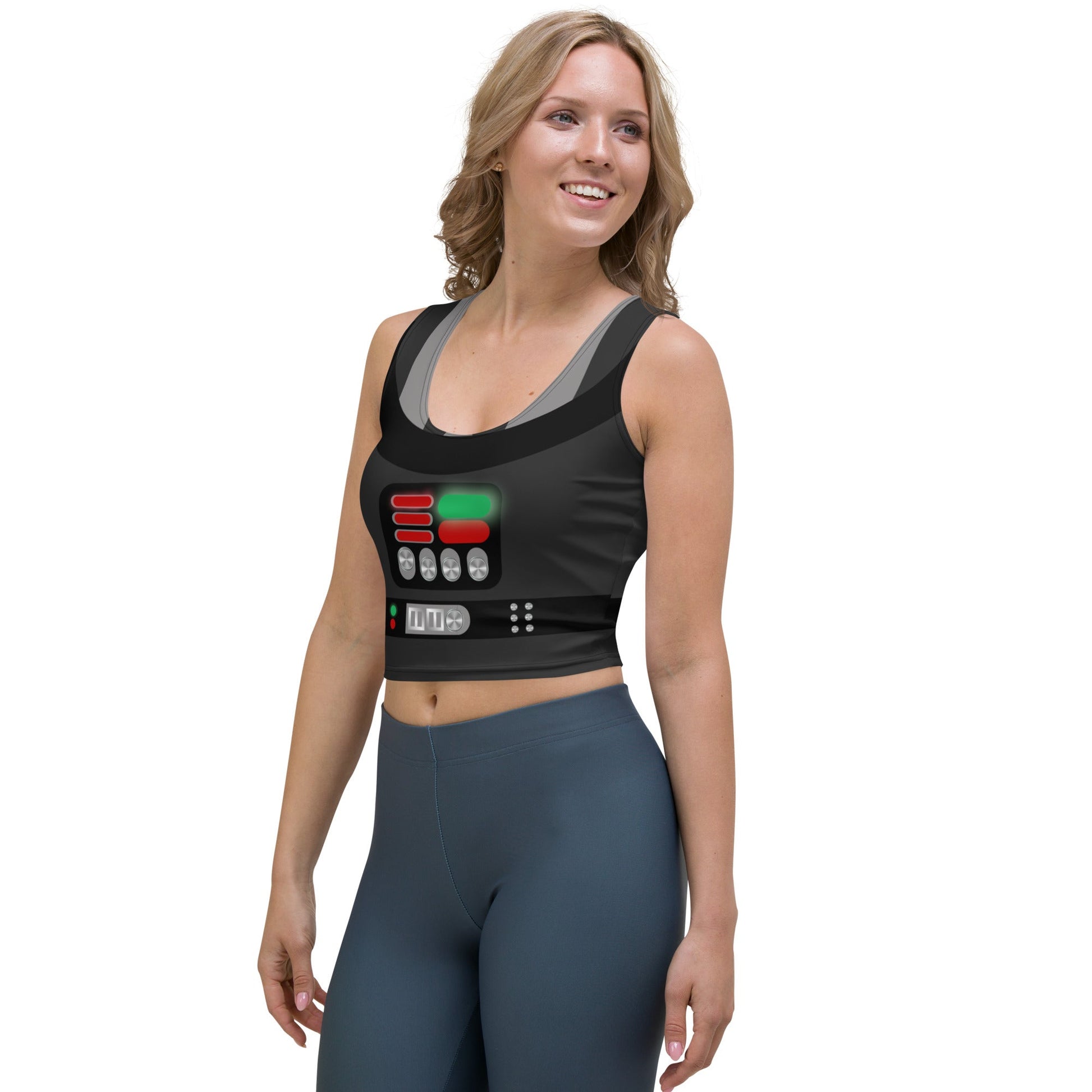 Dark Side Crop Top adult disneydark sideWrong Lever Clothing