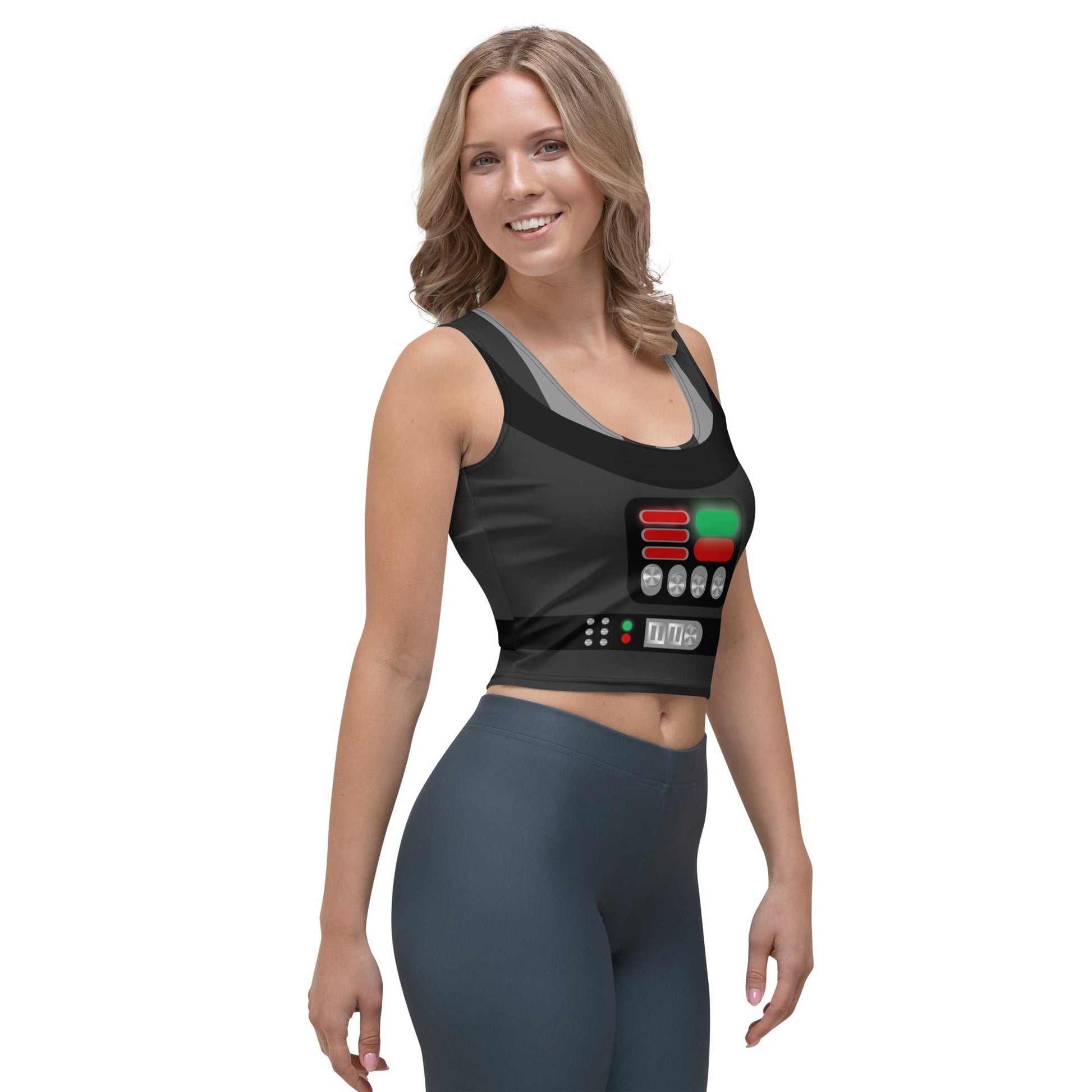 Dark Side Crop Top adult disneydark sideWrong Lever Clothing