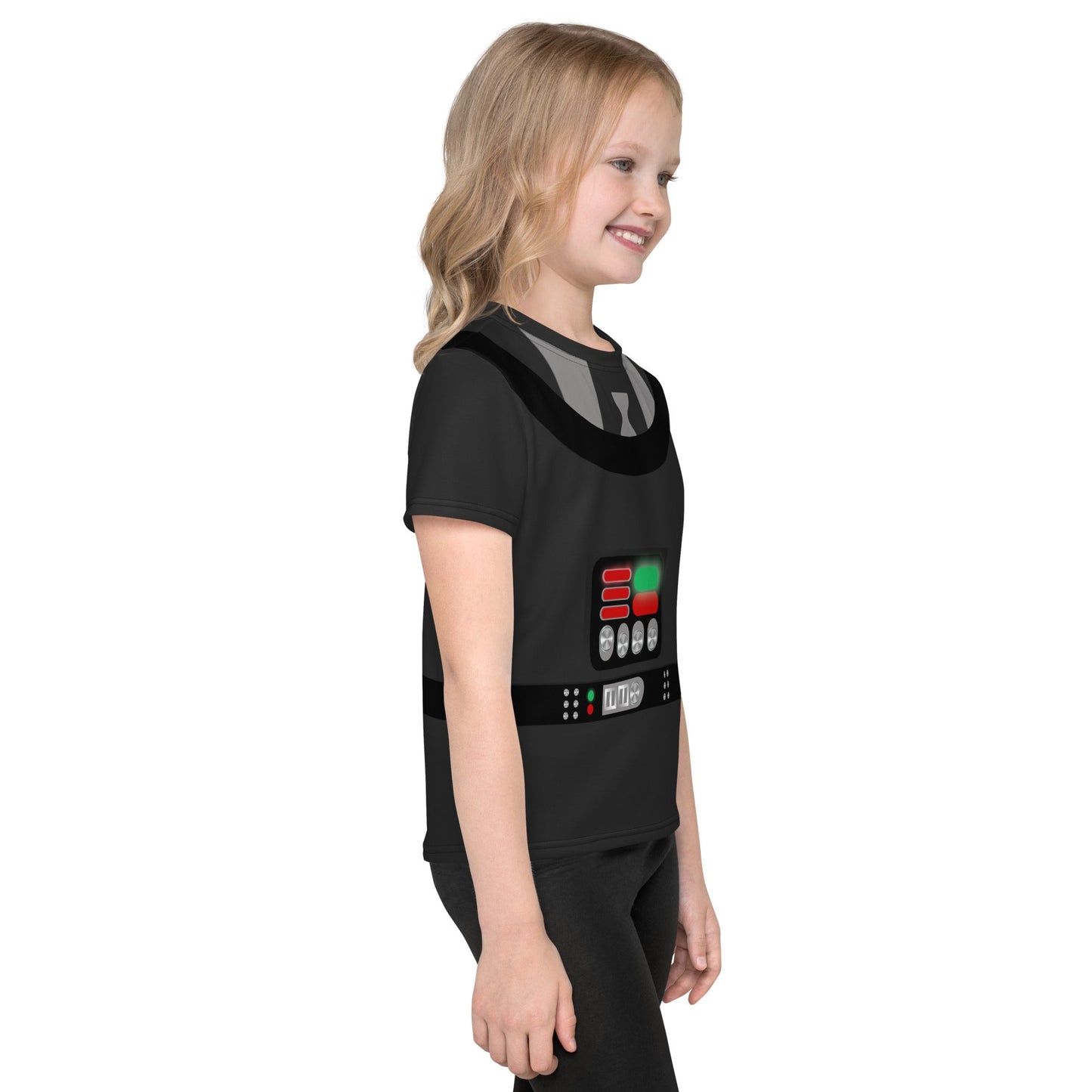 Dark Side Kids crew neck t-shirt active wearcostumedarth vader#tag4##tag5##tag6#