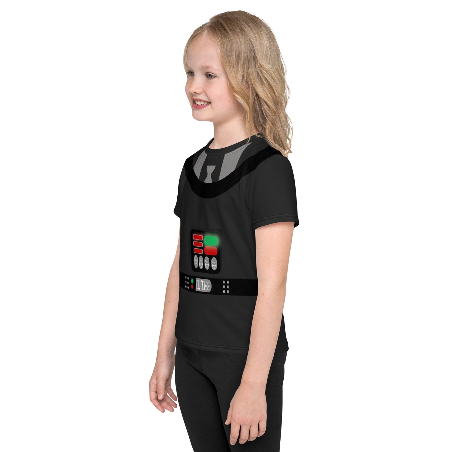 Dark Side Kids crew neck t-shirt active wearcostumedarth vader#tag4##tag5##tag6#