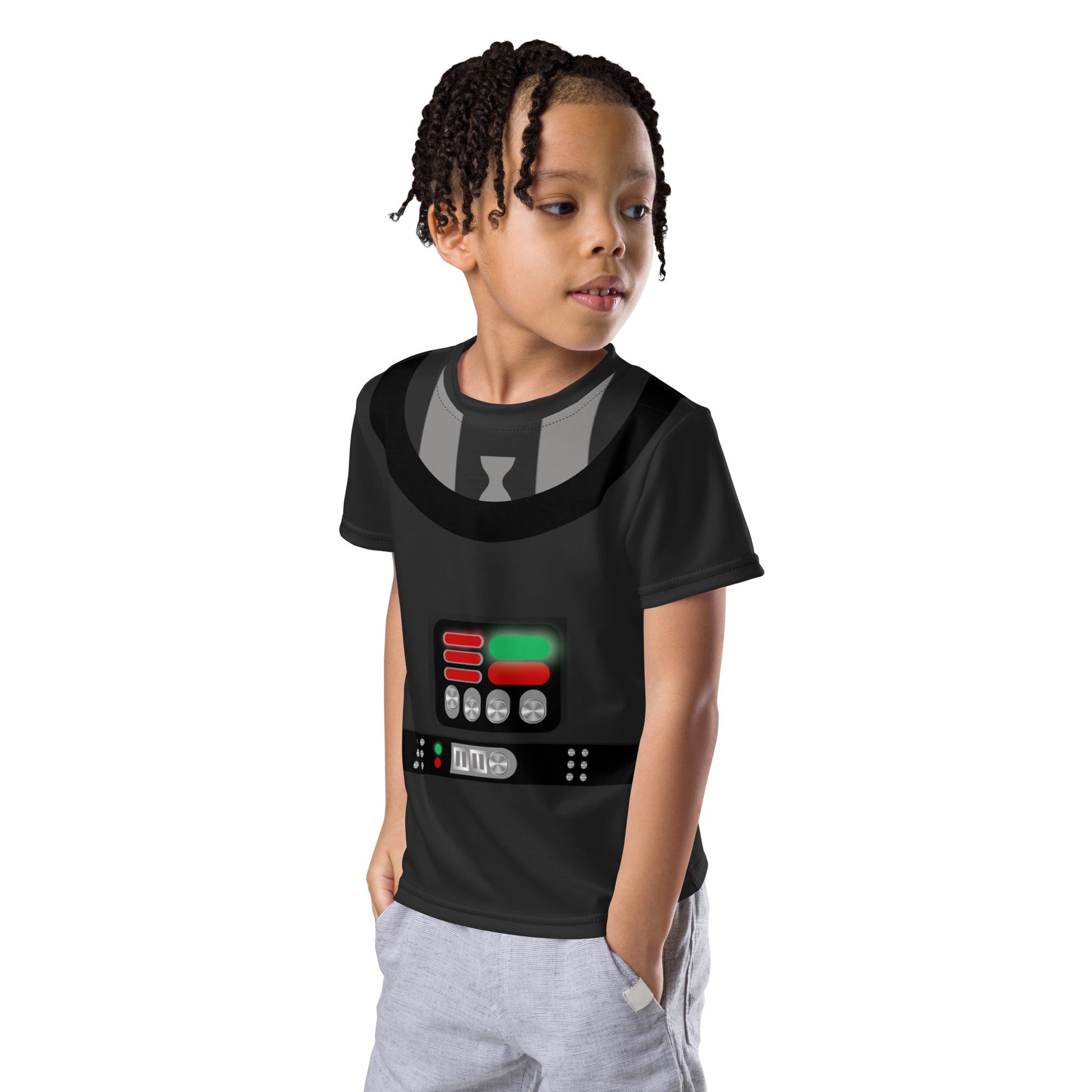 Dark Side Kids crew neck t-shirt active wearcostumedarth vader#tag4##tag5##tag6#