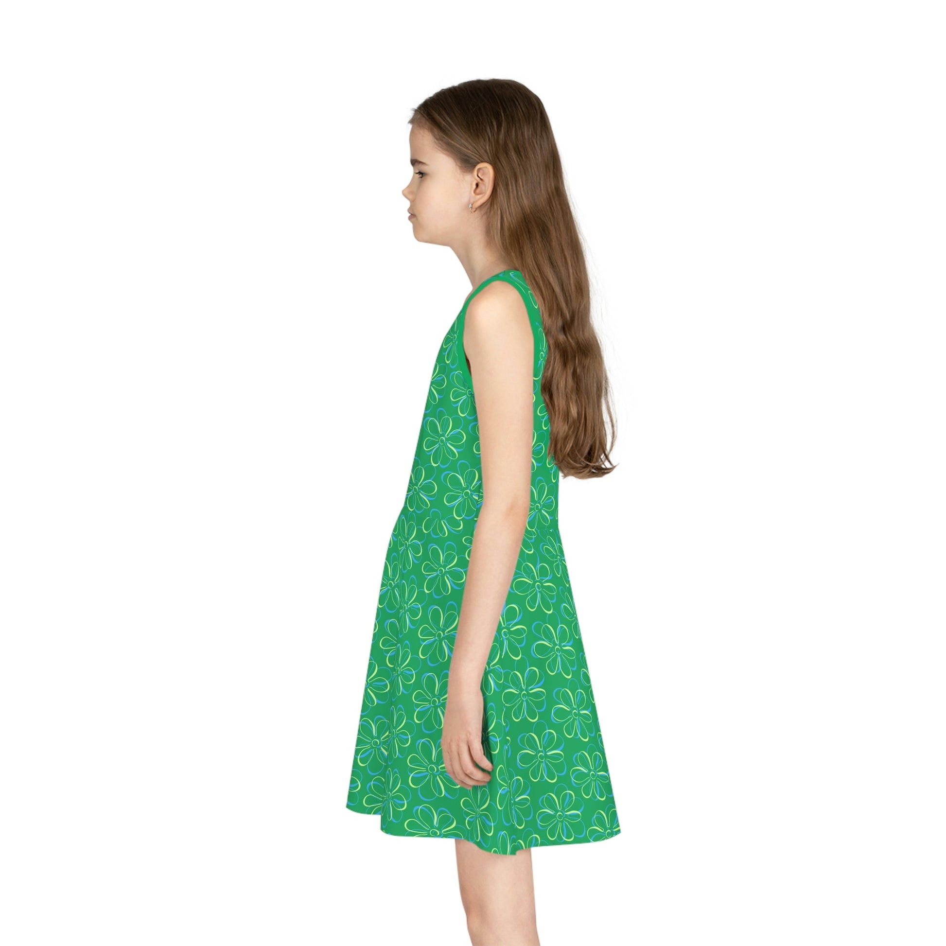 Disgust Girls' Sleeveless Sundress All Over PrintAOPAOP Clothing#tag4##tag5##tag6#