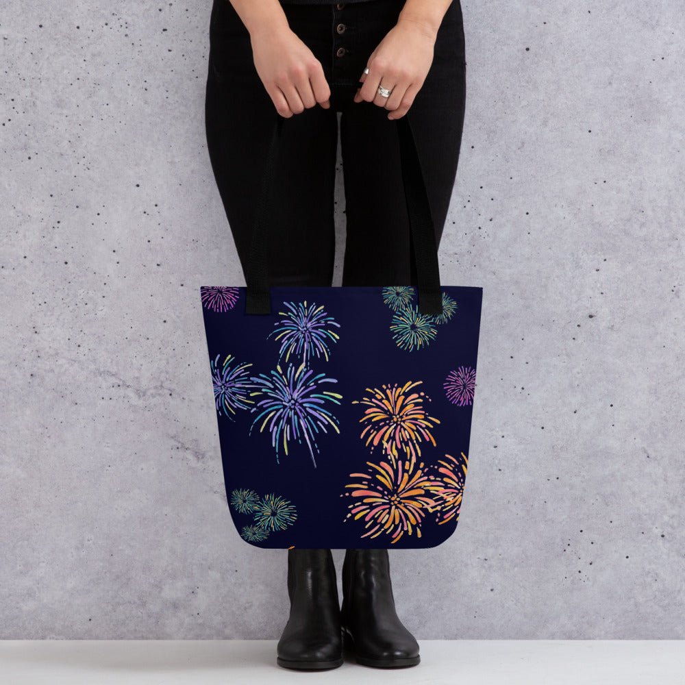 Firework Ears Tote bag happiness is addictive#tag4##tag5##tag6#