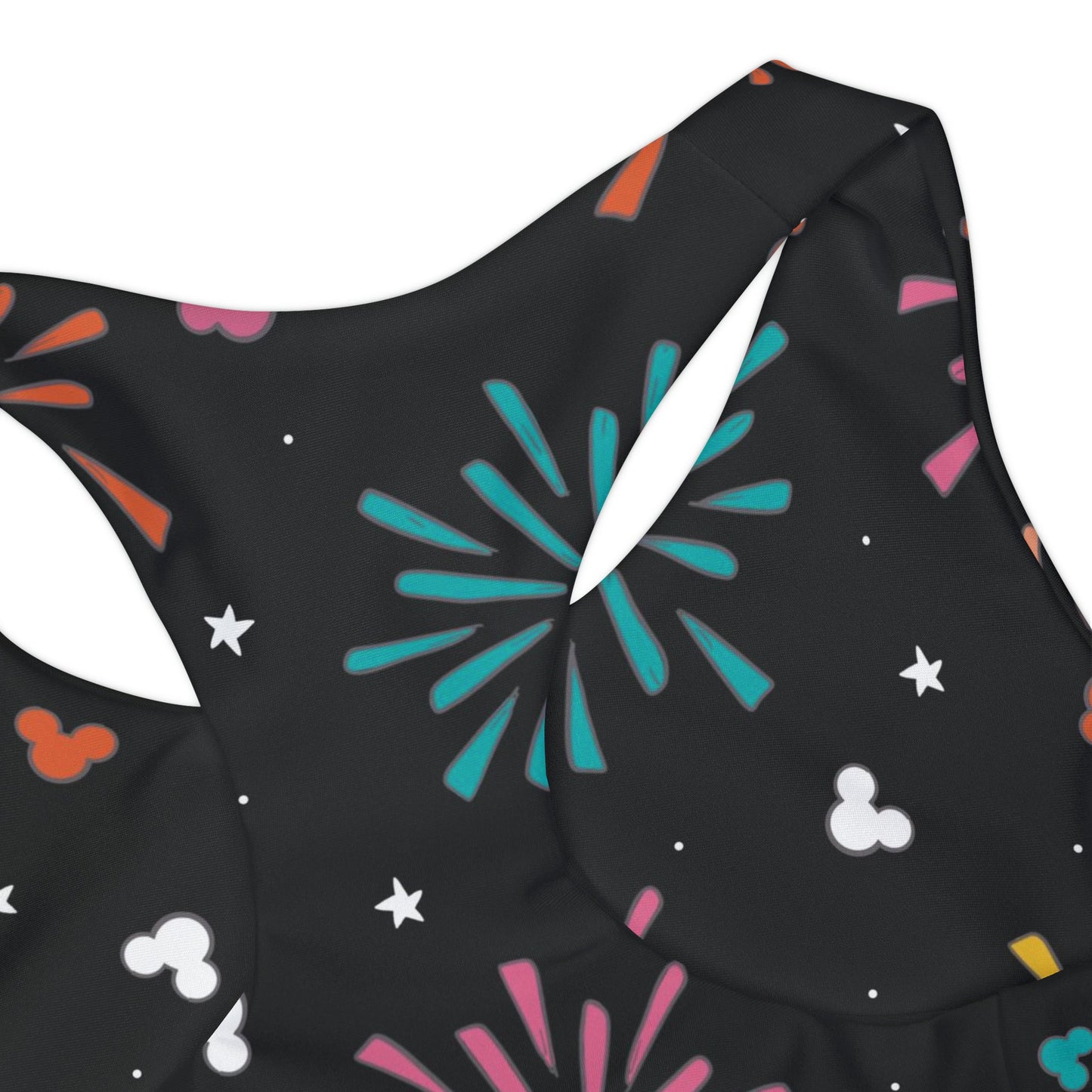 Firework Mouse Girls Two Piece Swimsuit All Over PrintAOPAll Over PrintsWrong Lever Clothing