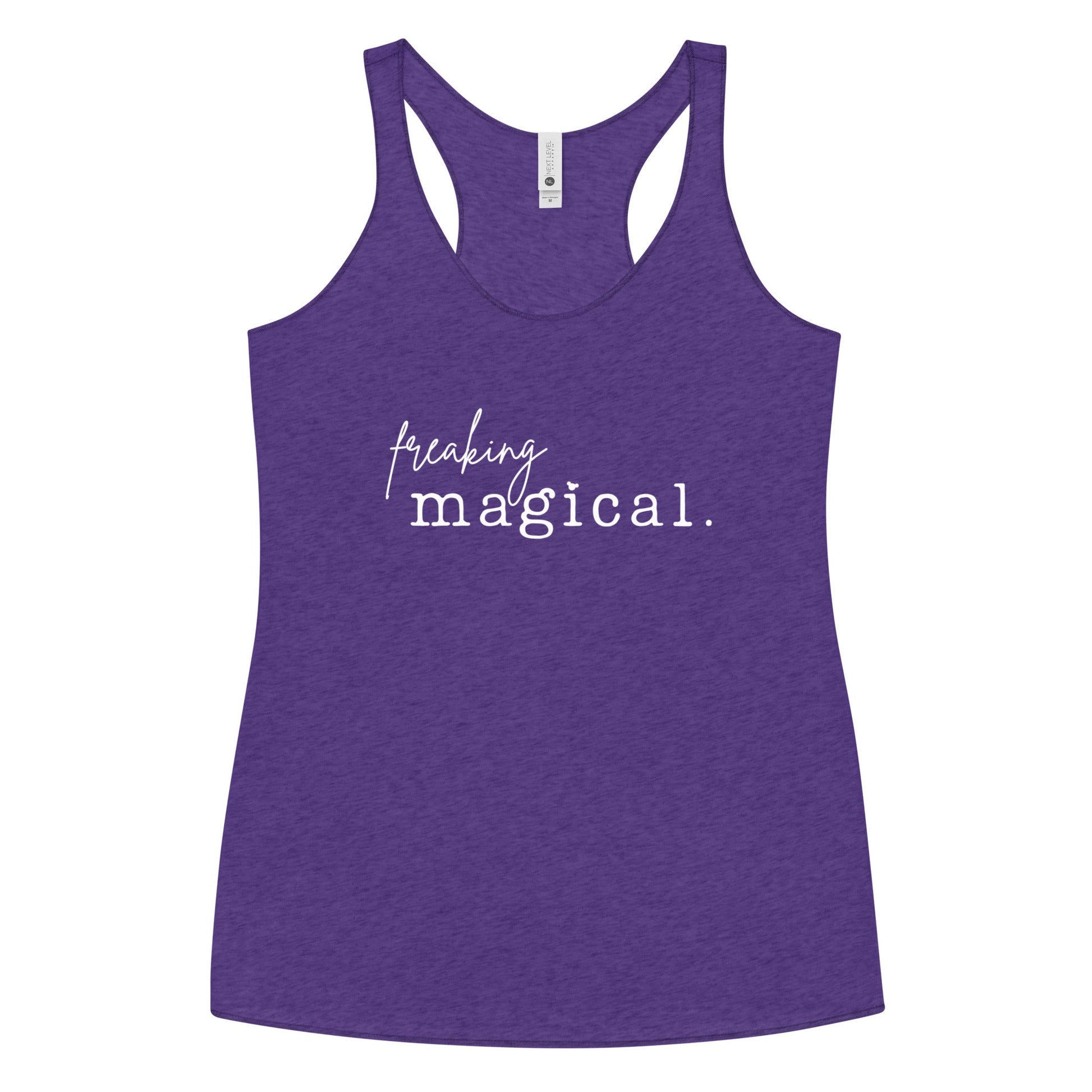 Freaking Magical Women's Racerback Tank 100 years of wonderdisney sweatshirtsdisney trip#tag4##tag5##tag6#