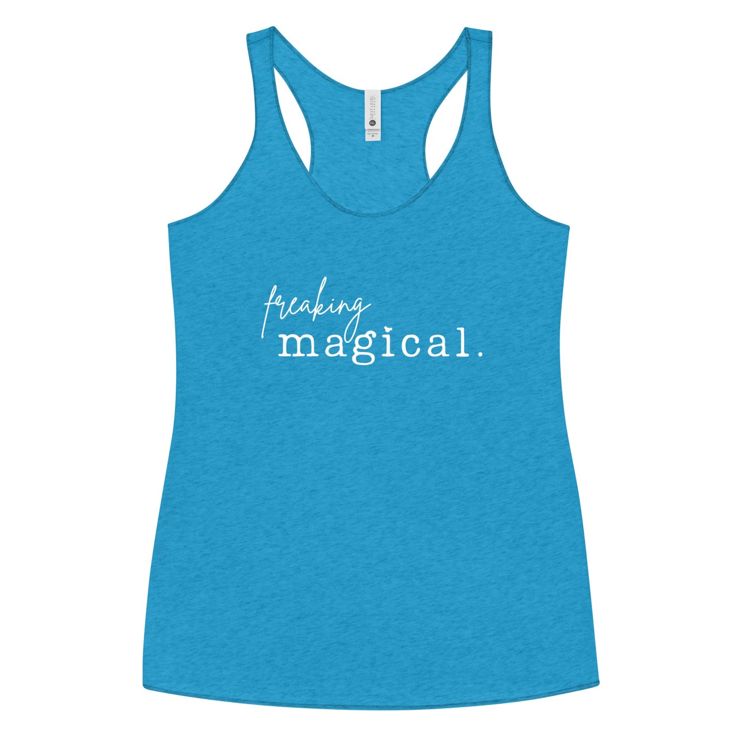 Freaking Magical Women's Racerback Tank 100 years of wonderdisney sweatshirtsdisney trip#tag4##tag5##tag6#