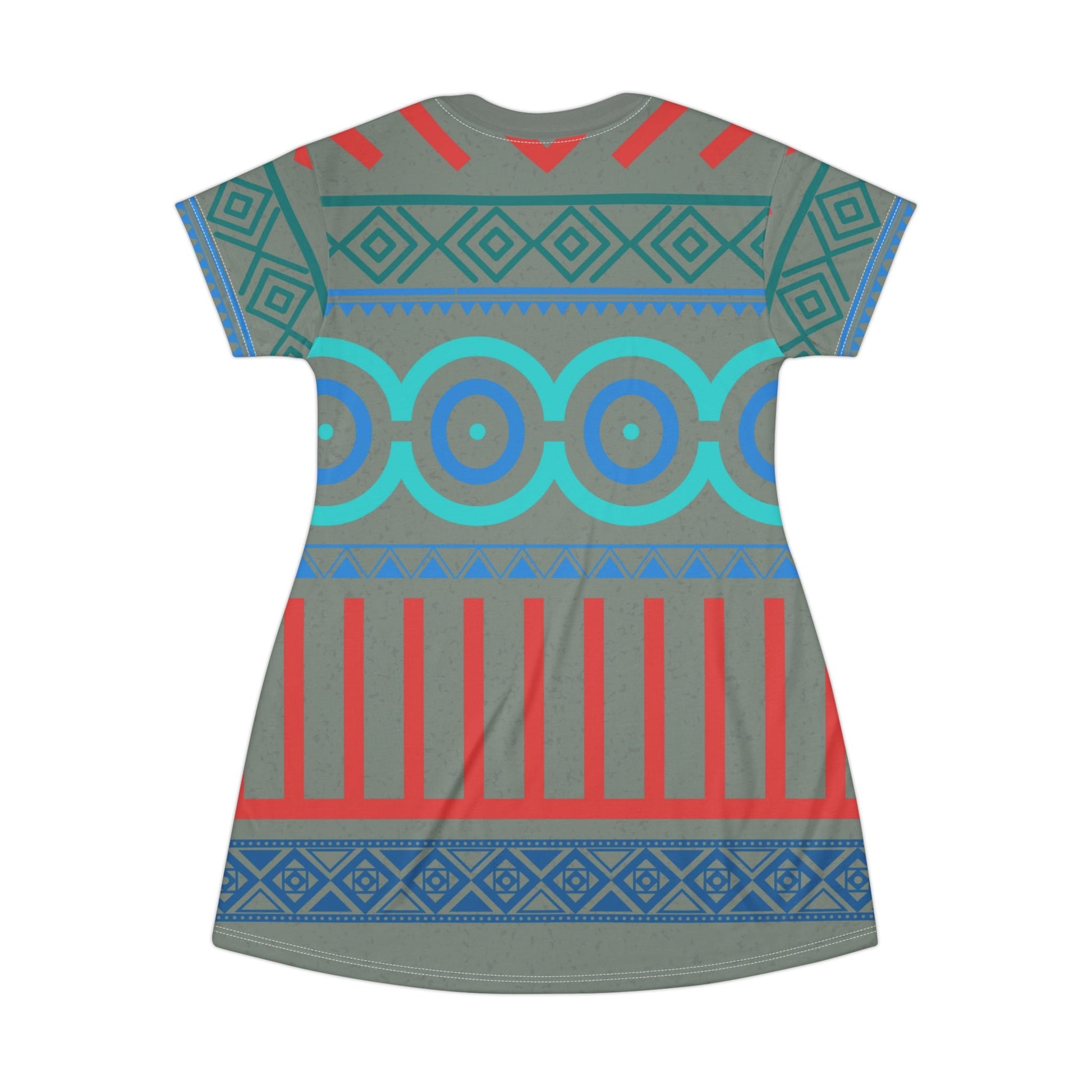 Friendly Oaken T-Shirt Dress All Over PrintAOPSkater DressLittle Lady Shay Boutique