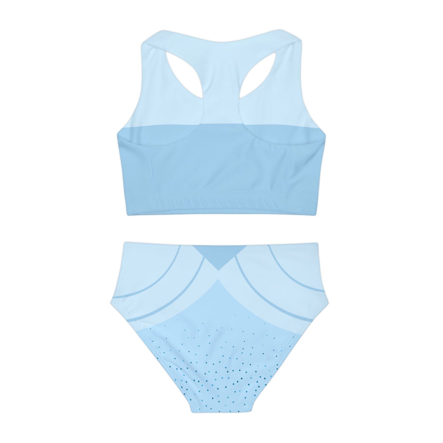 Girls Two Piece Swimsuit All Over PrintAOPSwim SuitWrong Lever Clothing
