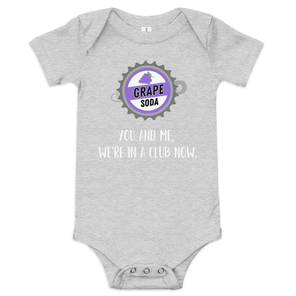 Grape Soda Baby short sleeve one piece 100 years of wonderbabyshower giftdisney baby#tag4##tag5##tag6#