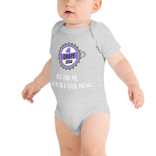 Grape Soda Baby short sleeve one piece 100 years of wonderbabyshower giftdisney baby#tag4##tag5##tag6#