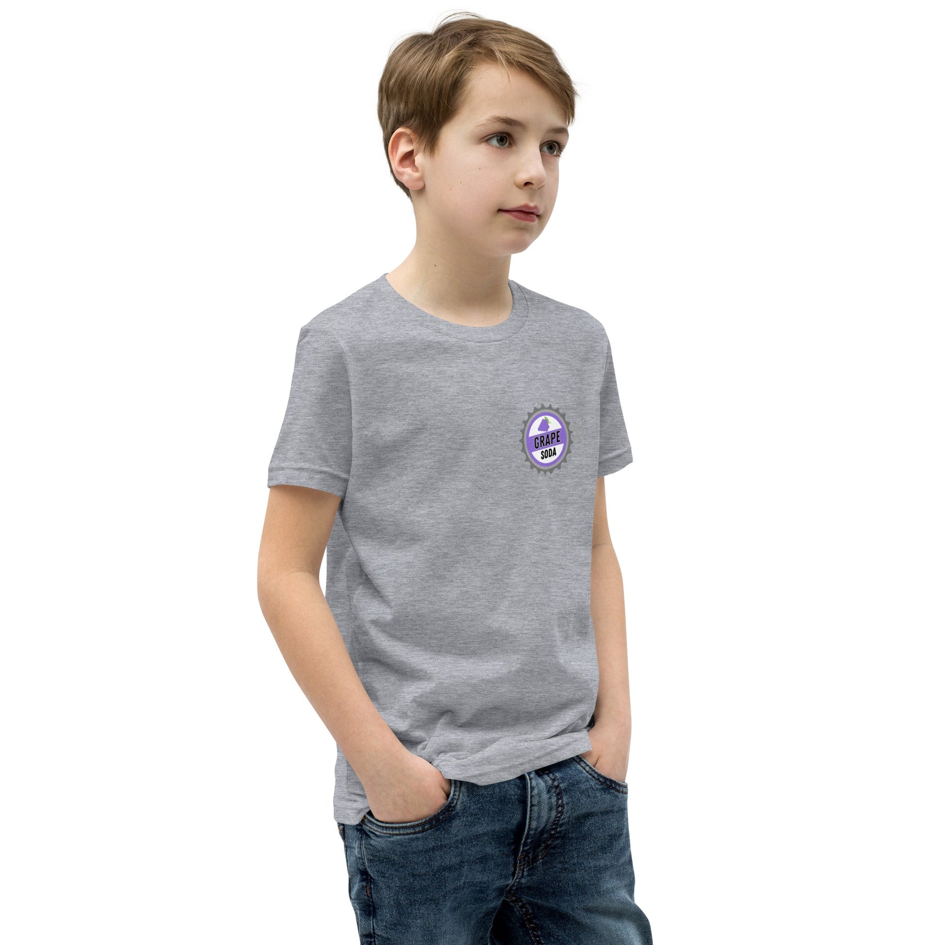 Grape Soda Youth Short Sleeve T-Shirt 100 years of wondercoordinating family outfitsdisney gift#tag4##tag5##tag6#