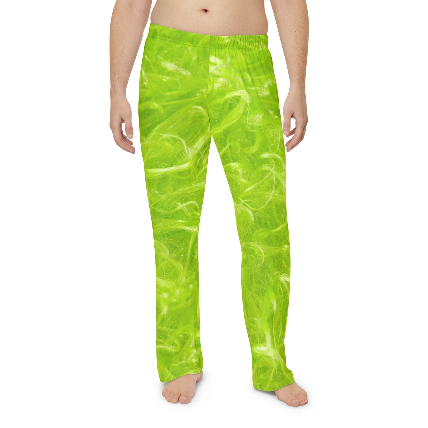 Green Guy Men's Pajama Pants All Over PrintAOPAOP Clothing#tag4##tag5##tag6#