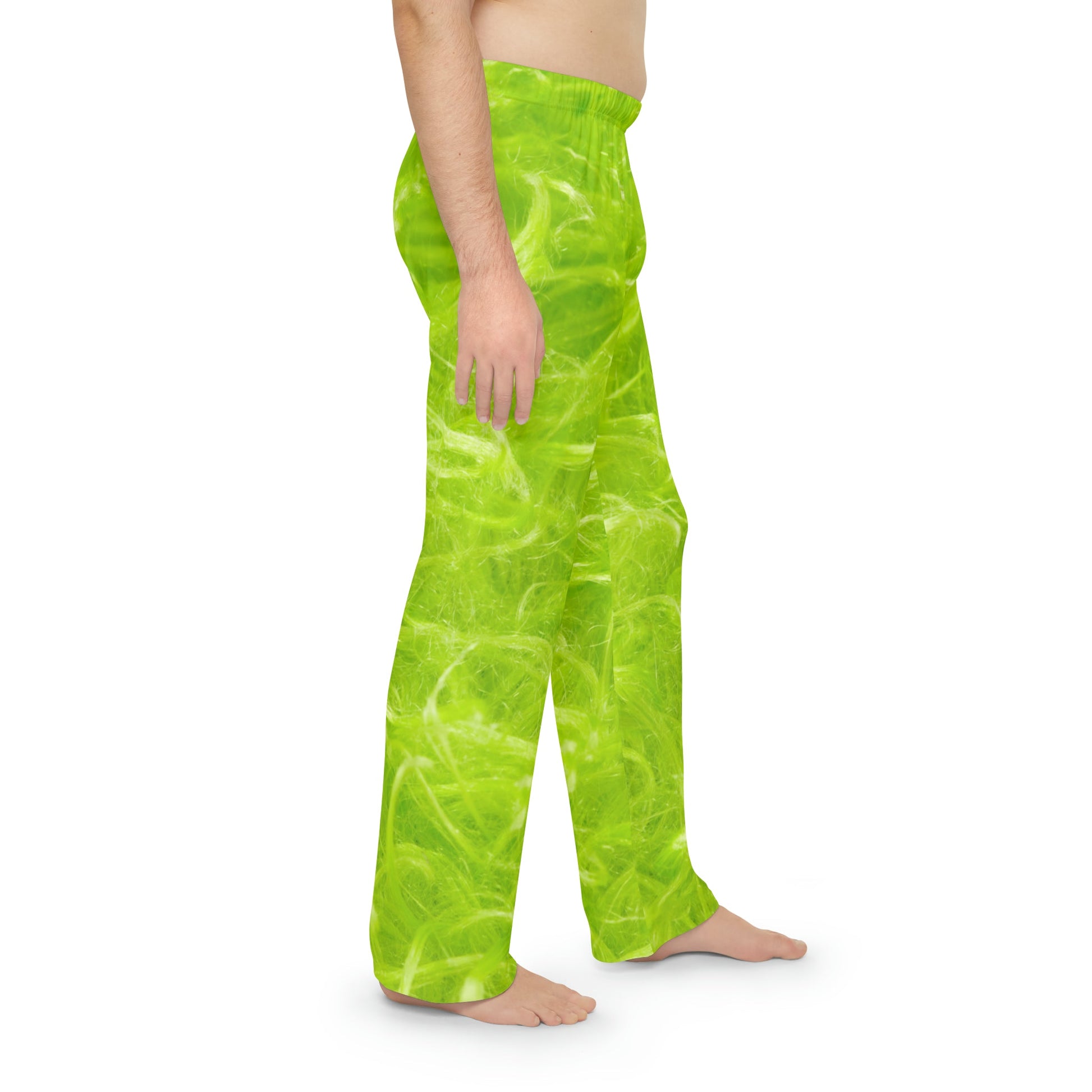 Green Guy Men's Pajama Pants All Over PrintAOPAOP Clothing#tag4##tag5##tag6#