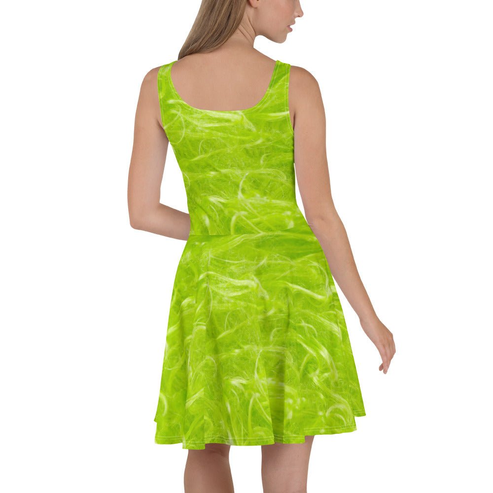 Green Guy Skater Dress adult grinchadult grinch dressadult grinch style#tag4##tag5##tag6#