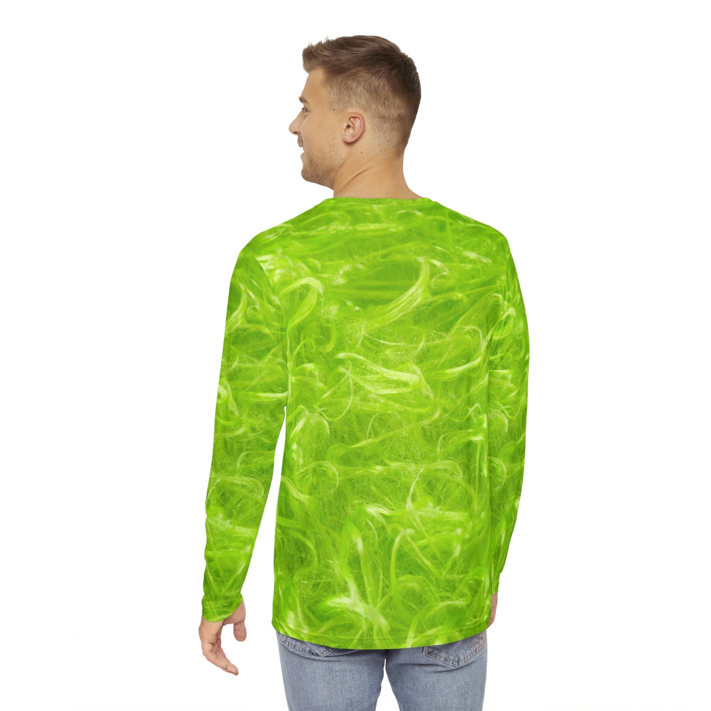 Green Guy Unisex Long Sleeve Shirt adult grinch topAll Over PrintAOP#tag4##tag5##tag6#