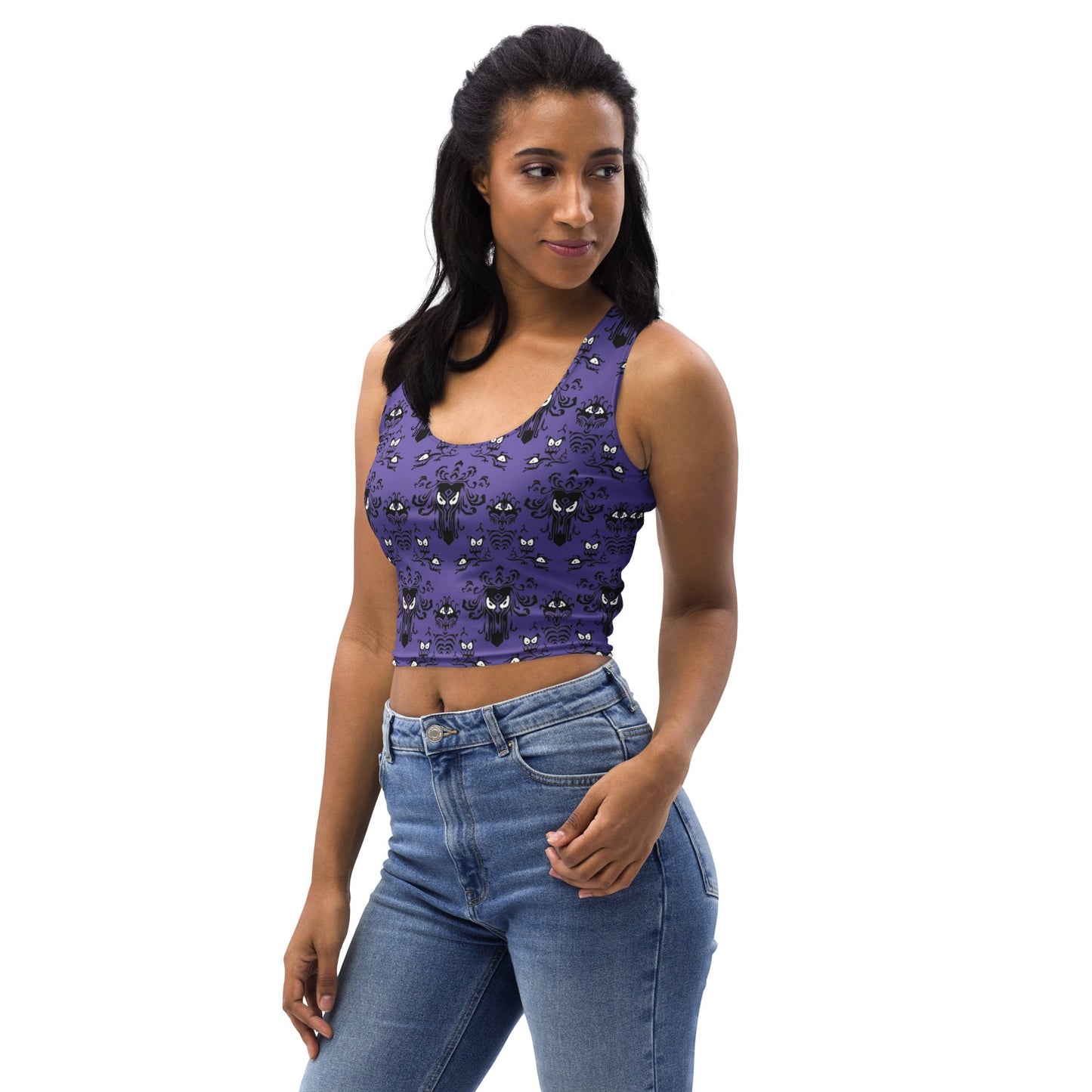 Haunted House Crop Top active wearboo to youcosplay#tag4##tag5##tag6#