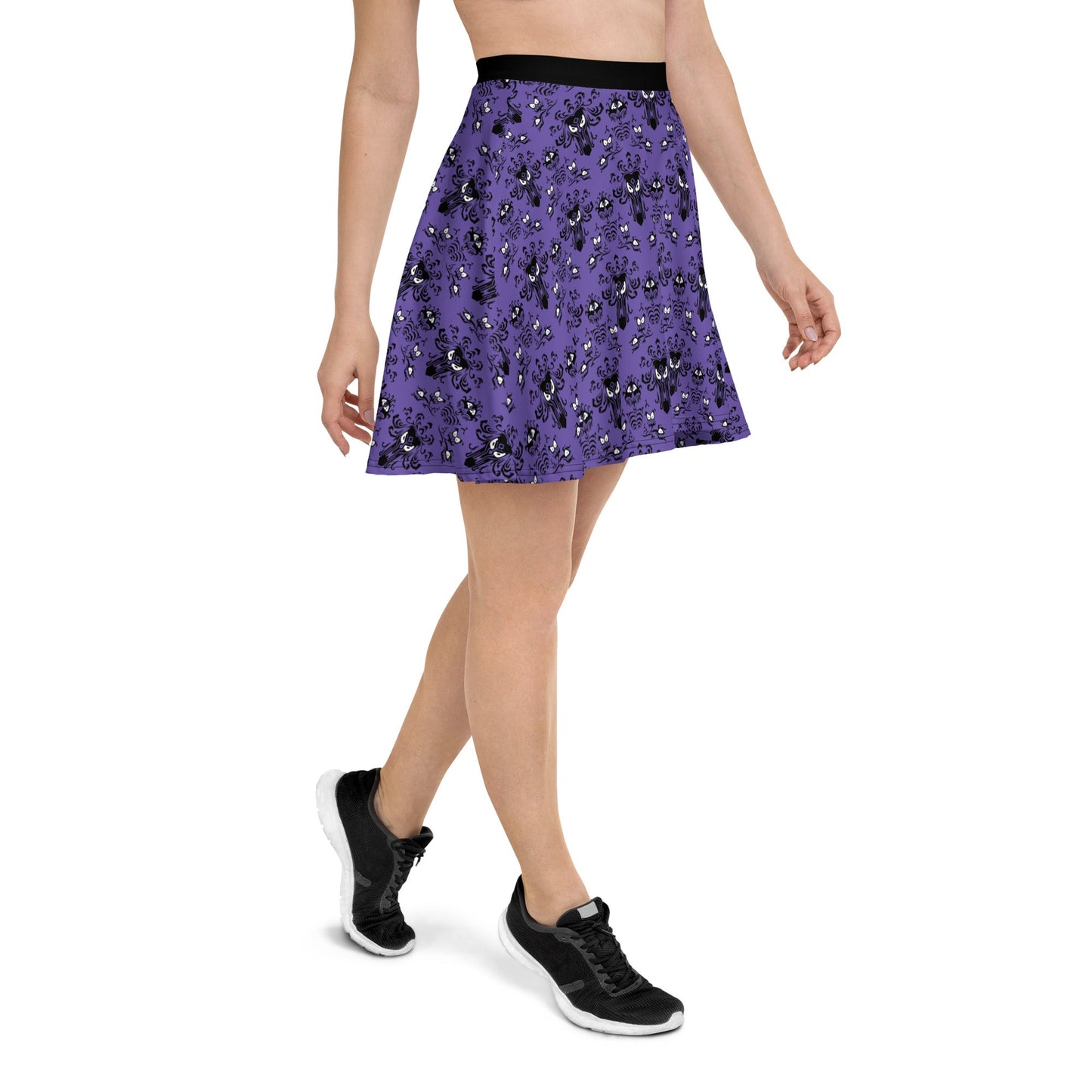 Haunted House Skater Skirt active wearboo to youcosplay#tag4##tag5##tag6#