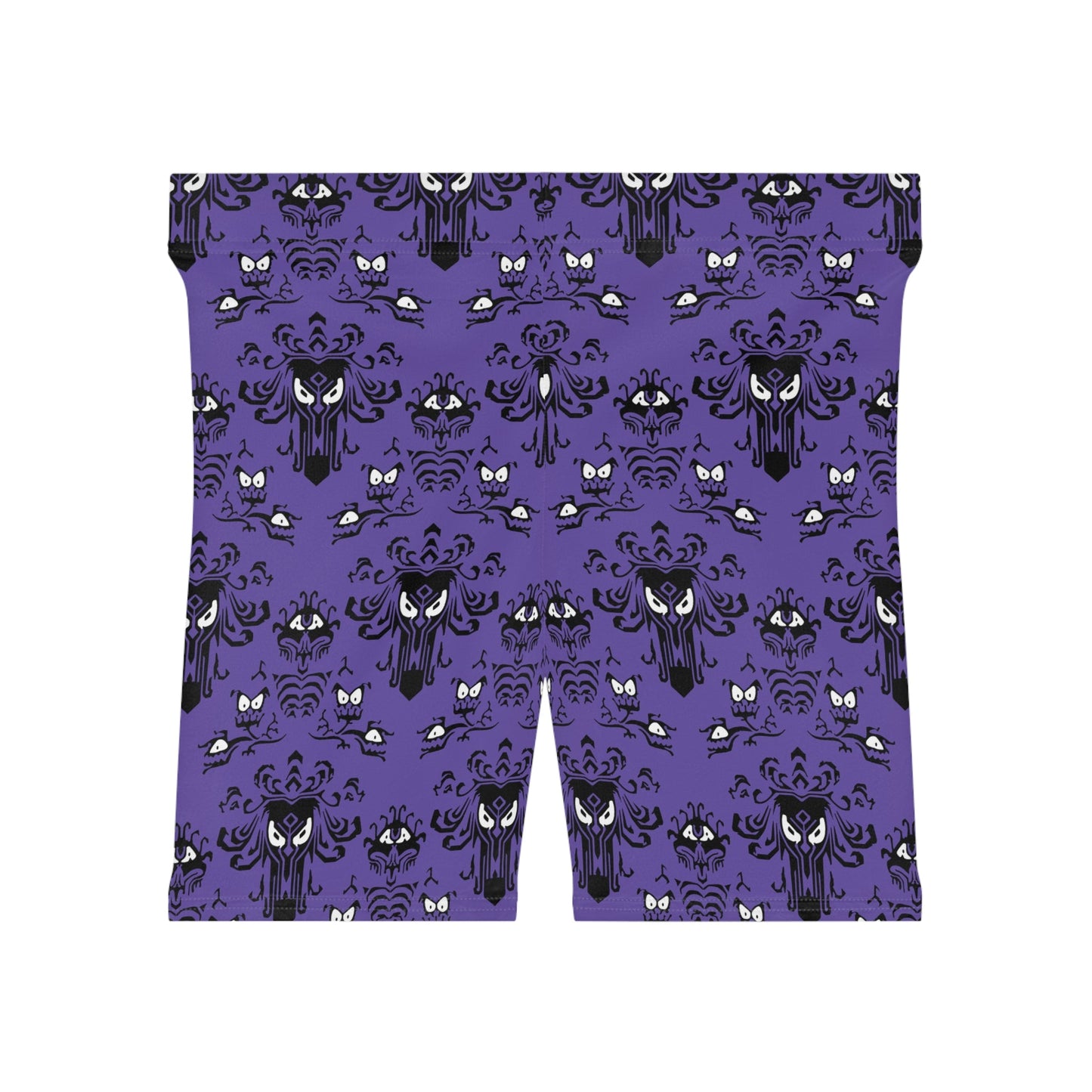Haunted House Women's Biker Shorts All Over PrintAOPAOP Clothing#tag4##tag5##tag6#