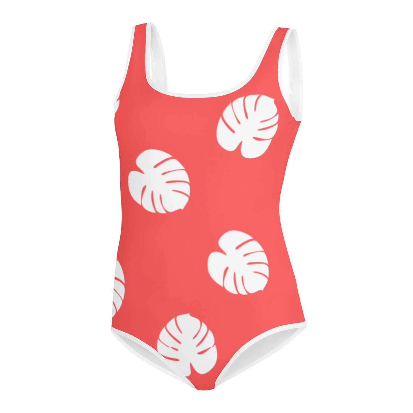 Hawaiian Girl Inspired All-Over Print Youth Swimsuit happiness is addictive#tag4##tag5##tag6#