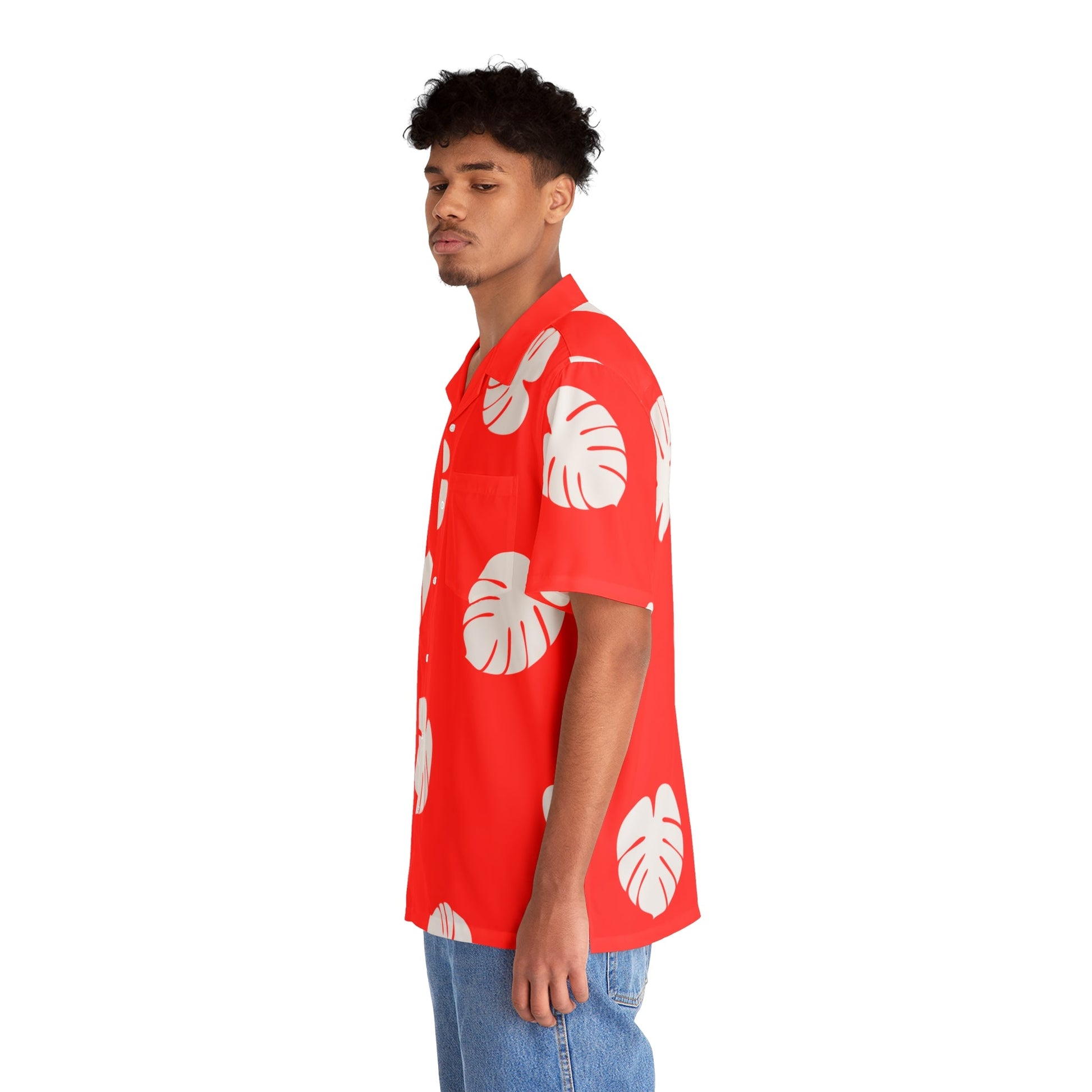 Hawaiian Girl Men's Hawaiian Shirt All Over PrintAOPAOP Clothing#tag4##tag5##tag6#