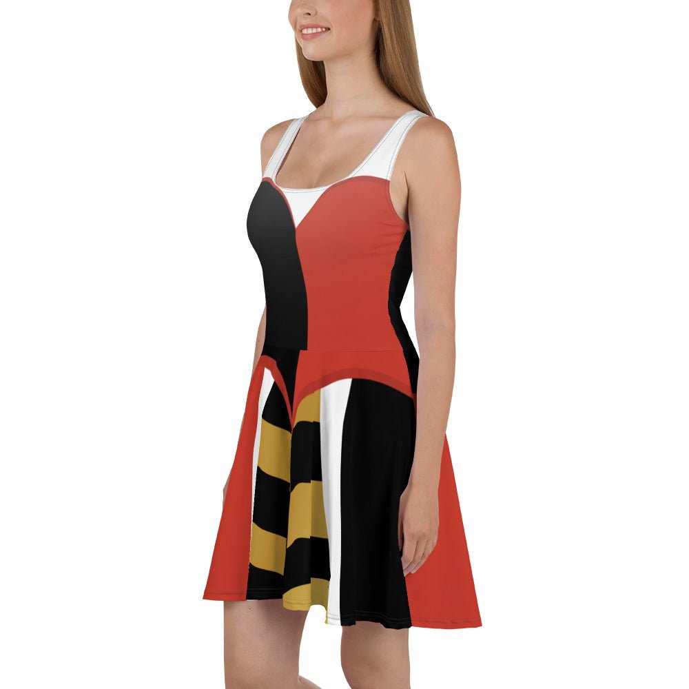 Heart Queen Skater Dress adult dressalice dressalice in wonderland#tag4##tag5##tag6#