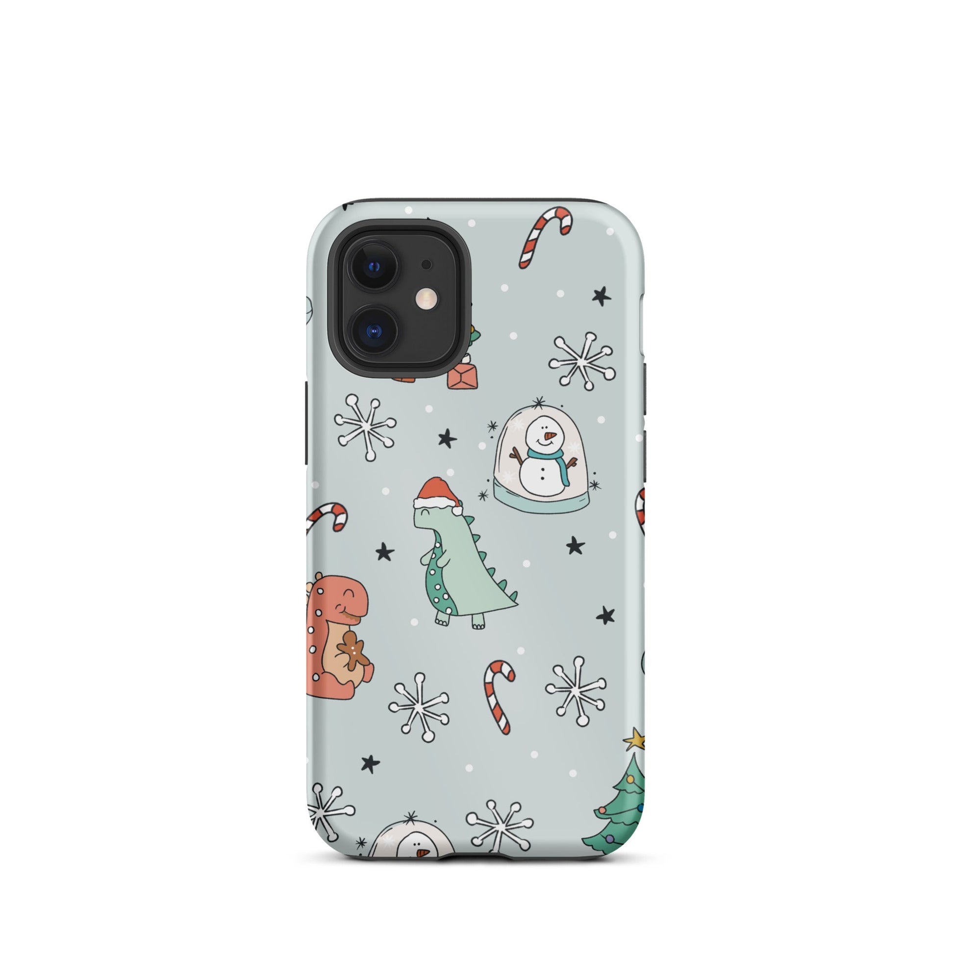 Holiday Dinos Tough iPhone case happiness is addictive#tag4##tag5##tag6#