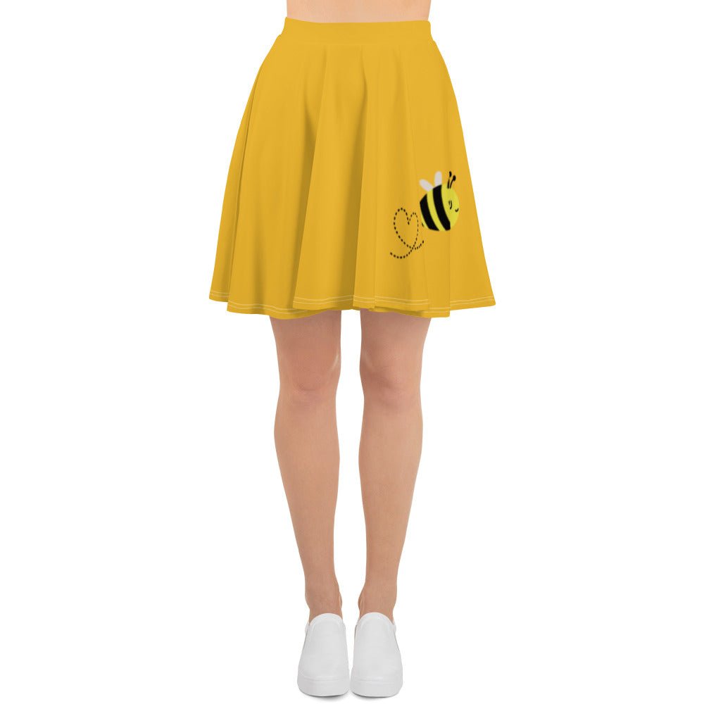 Honey Bee Skater Skirt happiness is addictive#tag4##tag5##tag6#