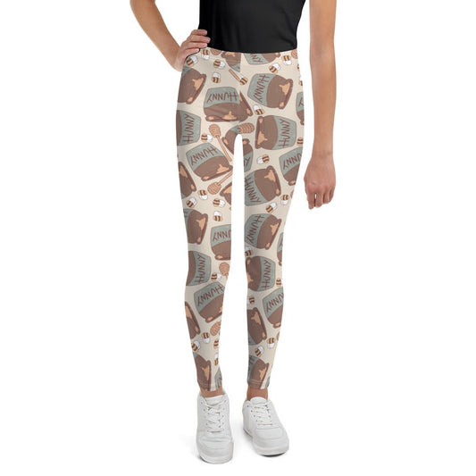 Hunny Bear Youth Leggings happiness is addictive#tag4##tag5##tag6#