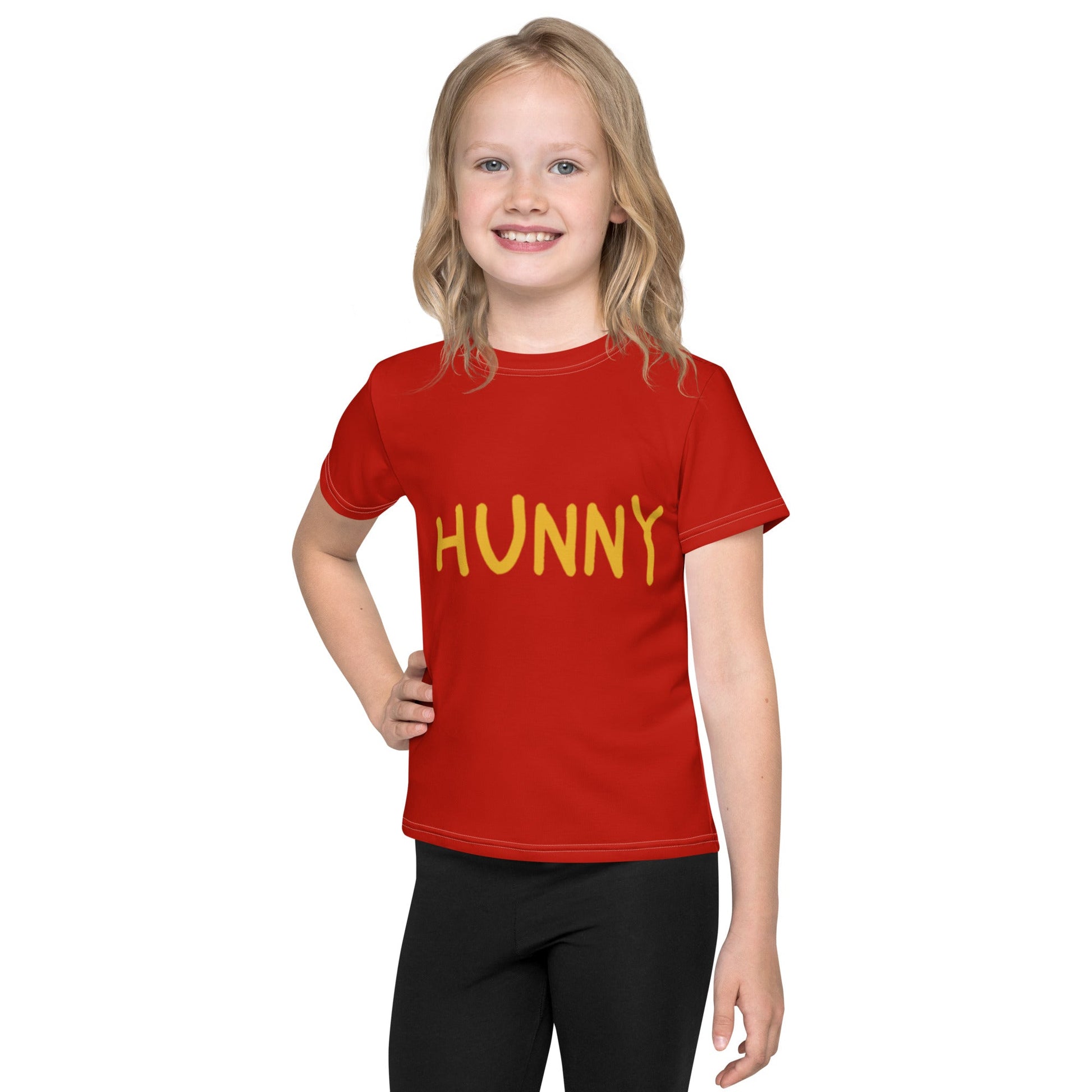 Hunny Bee Kids crew neck t-shirt happiness is addictive#tag4##tag5##tag6#