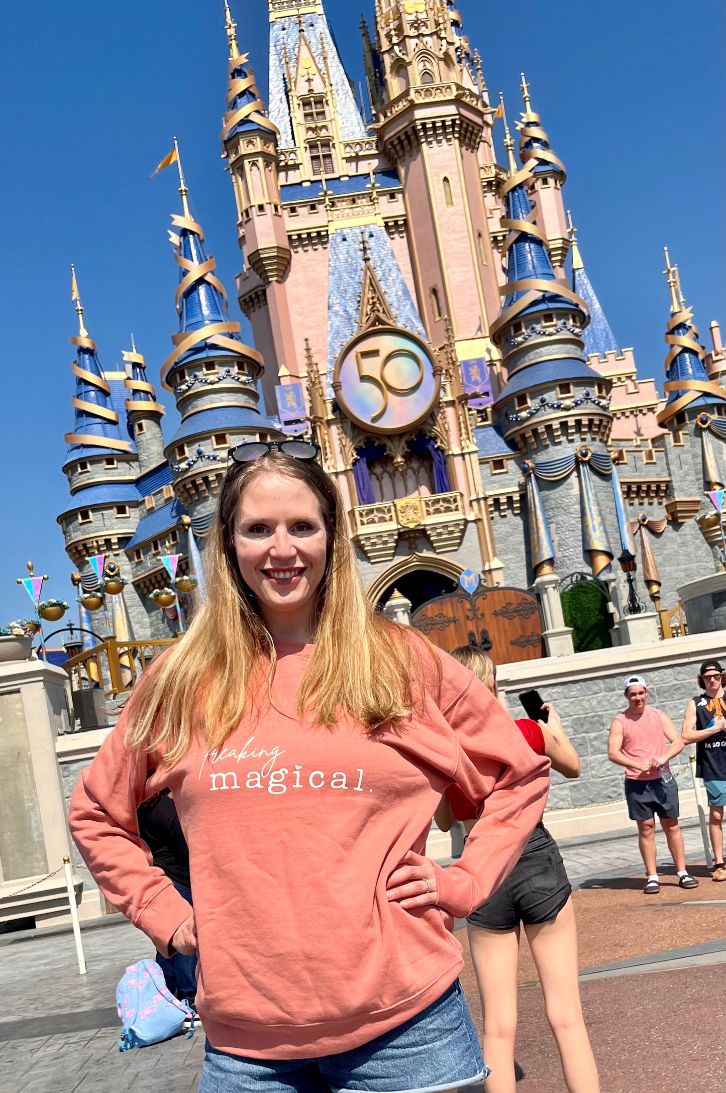 Freaking Magical Unisex Premium Sweatshirt 100 years of wonderdisney sweatshirtsdisney trip#tag4##tag5##tag6#