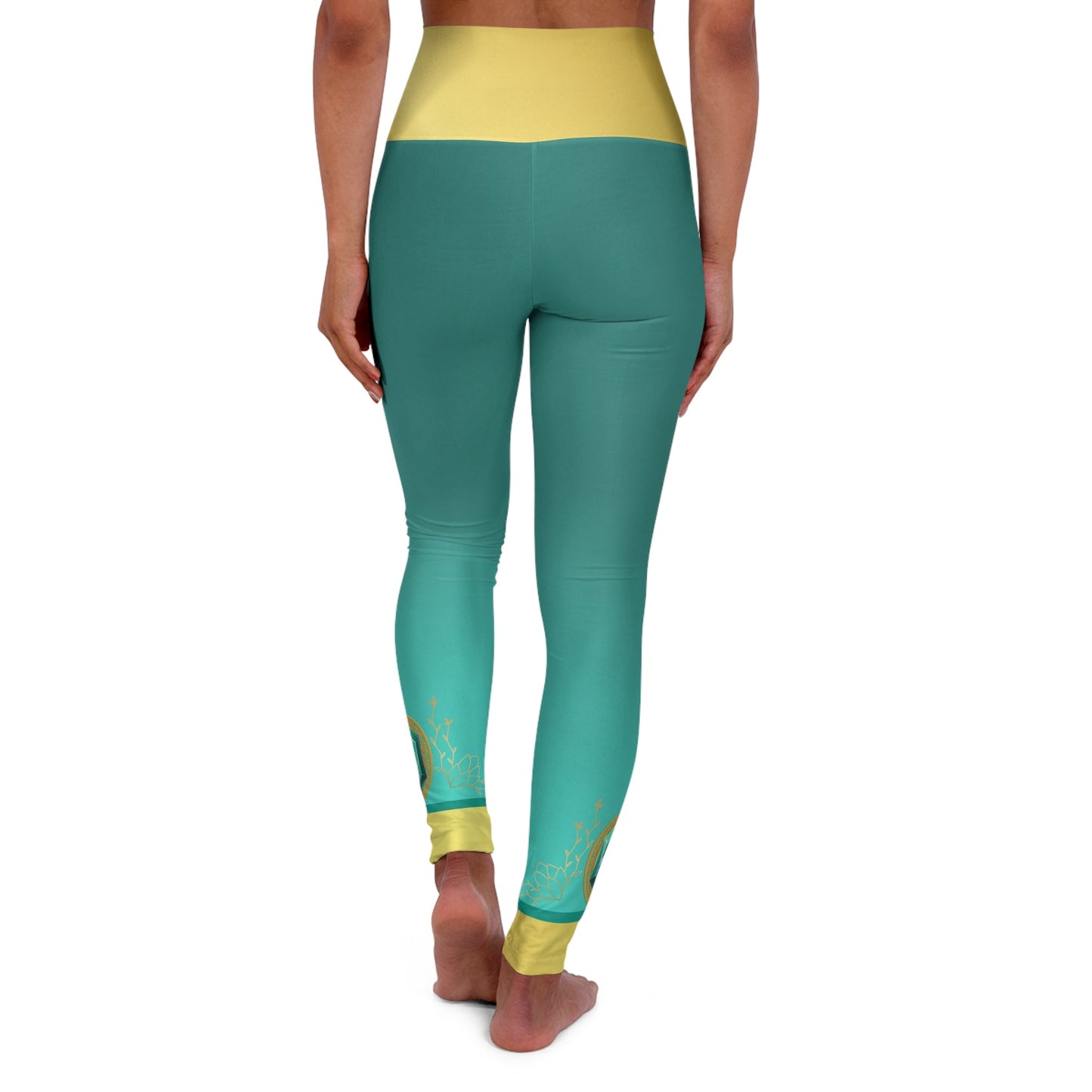 Jasmine High Waisted Yoga Leggings- Running Costume, Cosplay, Park Wear active wearActivewearAladdin#tag4##tag5##tag6#