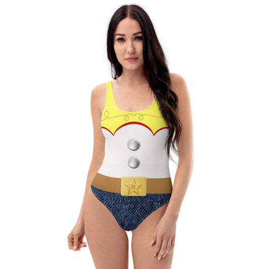 Jessie Cowgirl One-Piece Swimsuit adult swimwearcharacter swimSwim SuitWrong Lever Clothing